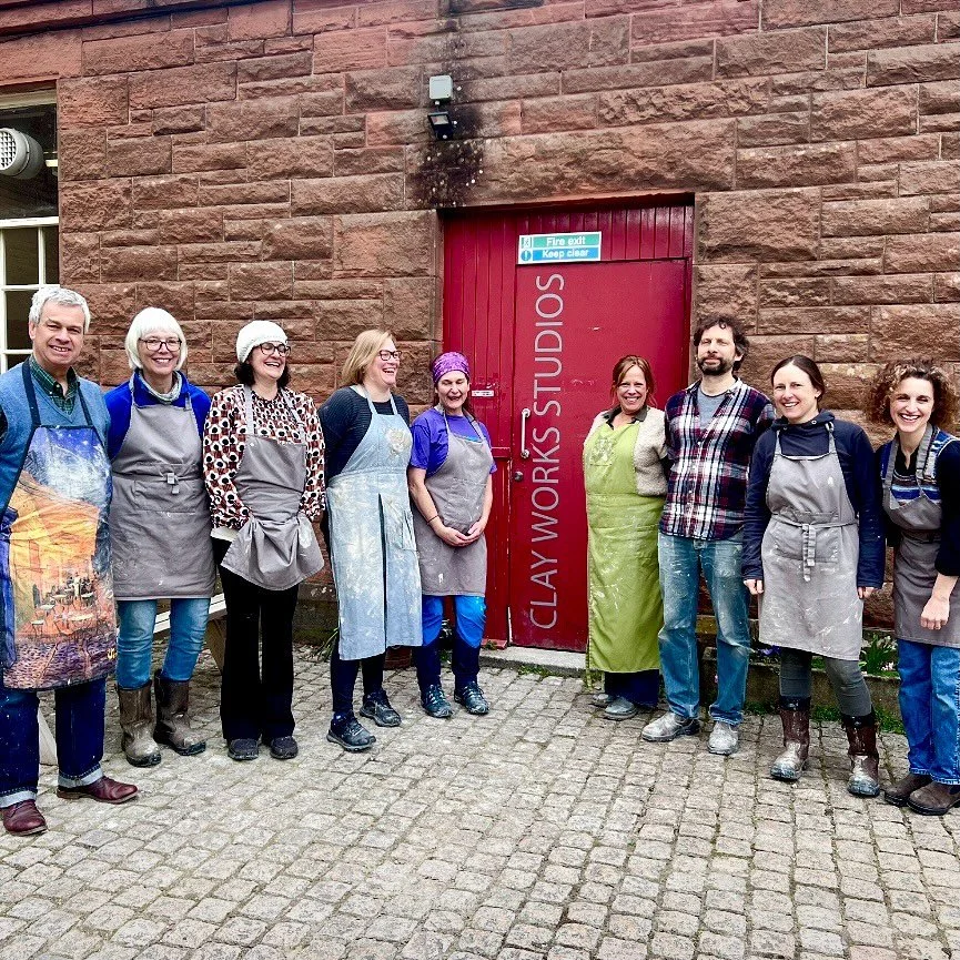 〰️ 🌟Another successful 4 Days of &lsquo;Level 2&rsquo; Throwing at CLAY WORKS STUDIOS 🌟〰️ 

Each person made real progress and also some really great pots, including big bowls, lidded vessels, tall jugs, bellied forms, vases, mugs. We are so happy 