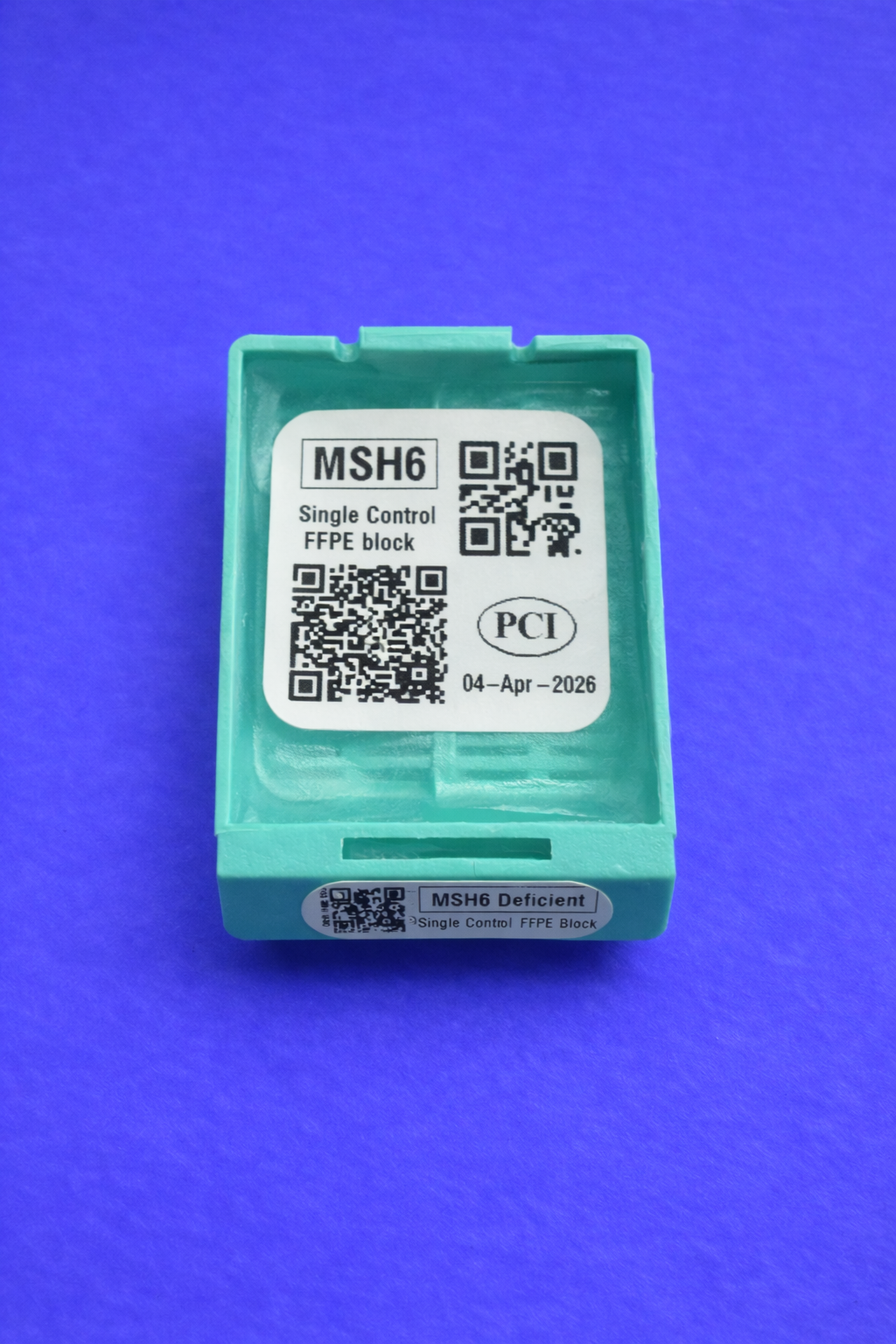 MSH6 FFPE block with labels.png