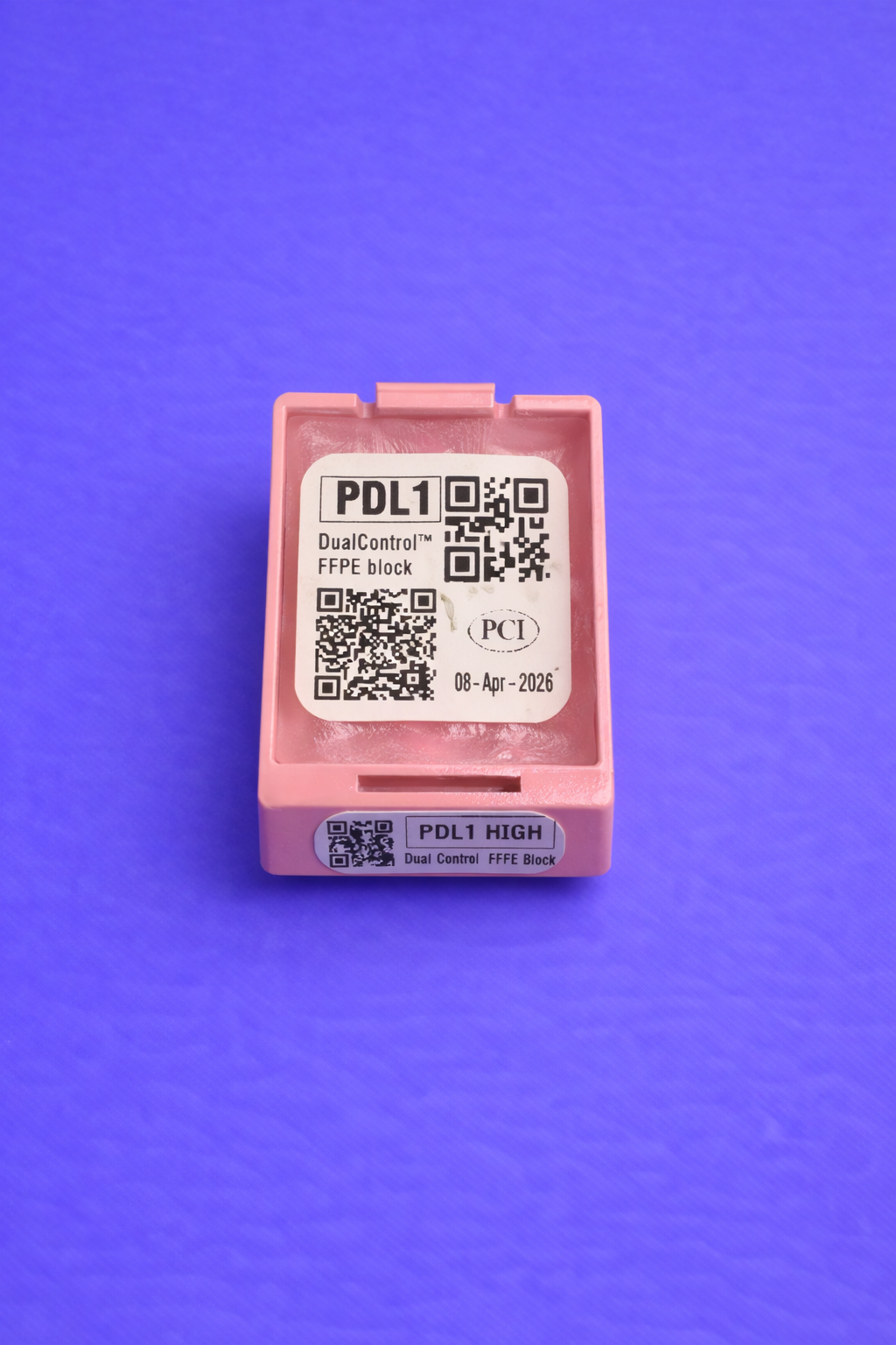 PDL1 HIGH DualControl™ FFPE Block