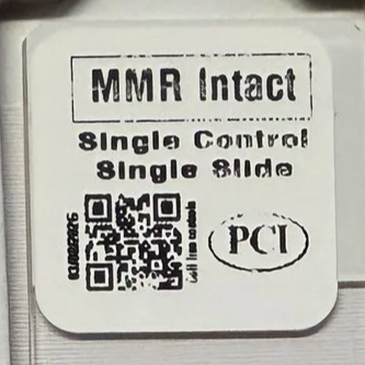 MMR Intact Single Control Single Slide