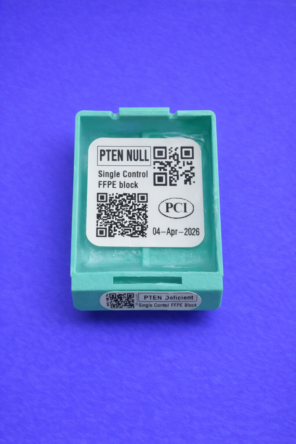 PTEN NULL Single Control FFPE Block.png