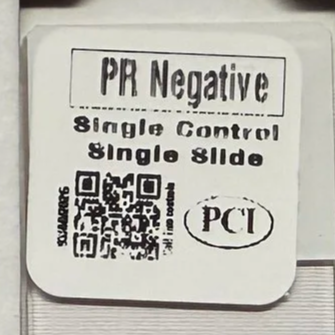 PR negative Single Control Single Slide