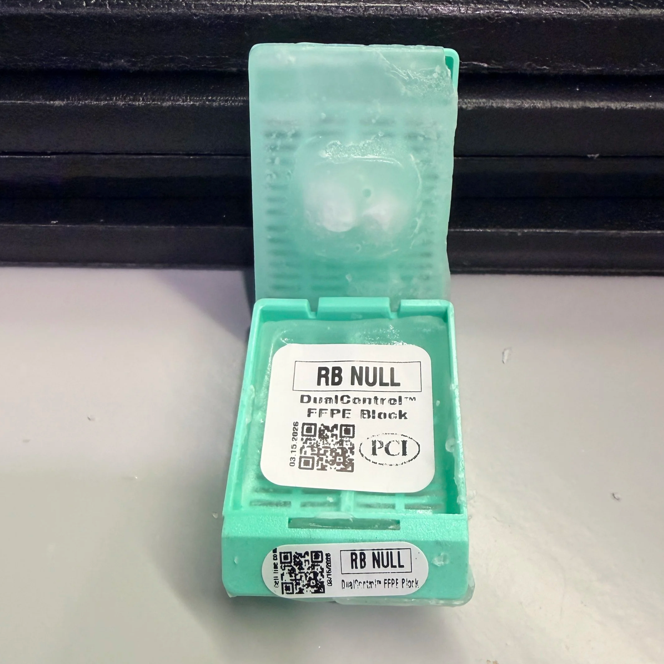 RB NULL DualControl™ FFPE block