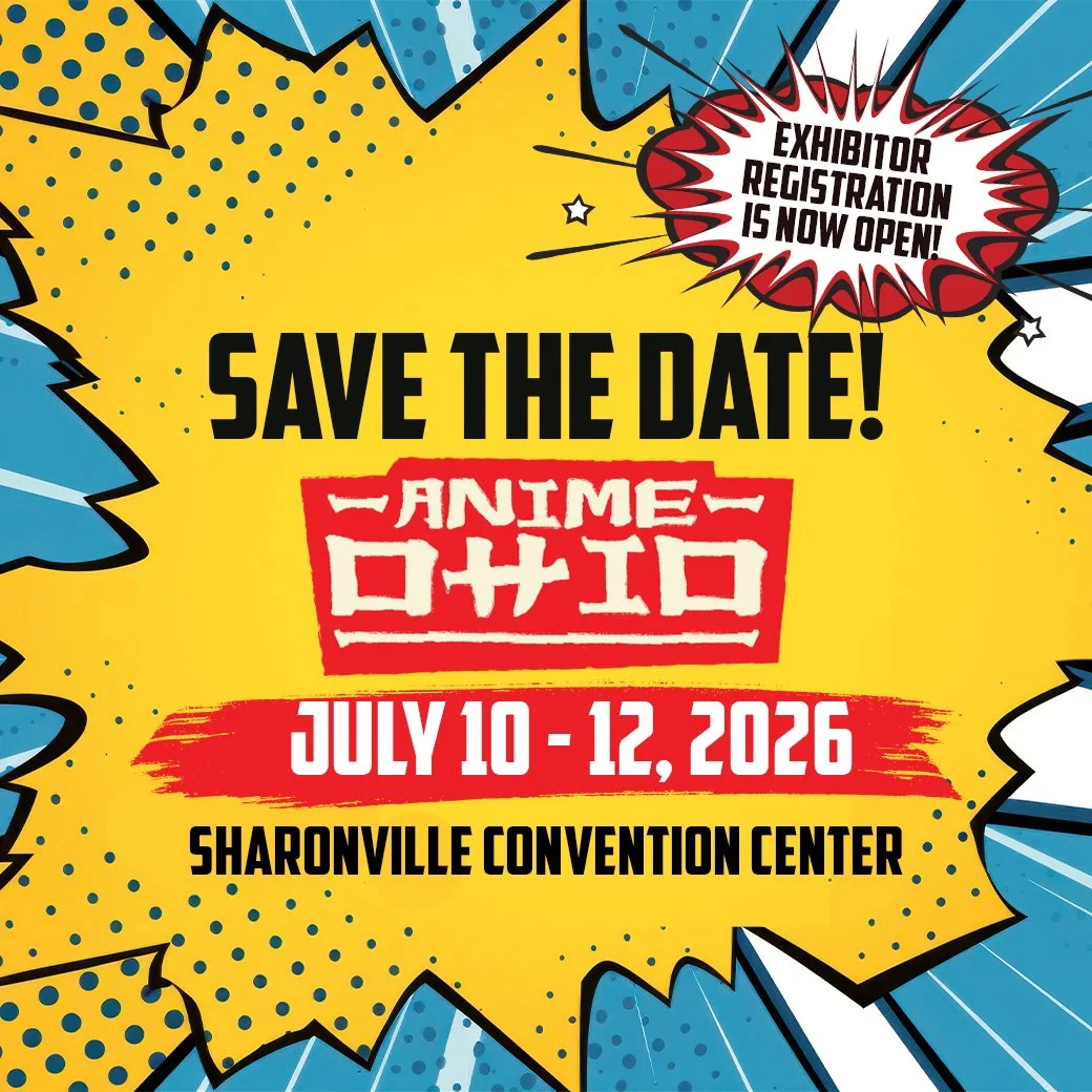 Applications are now open for exhibitors for Anime Ohio 2026!
All interested artists, crafters, retailers, and vendors must apply to be considered for a space for the 8th annual event. Completion of the application does NOT confirm your participation
