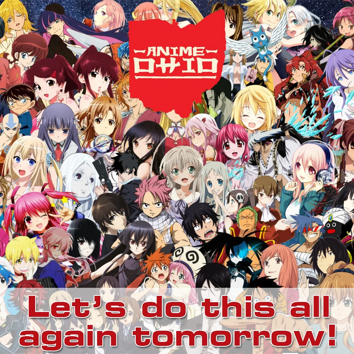 One more day remains to experience everything that Anime Ohio 2025 has to offer!

Get your admission tickets for Sunday in the link in the bio.