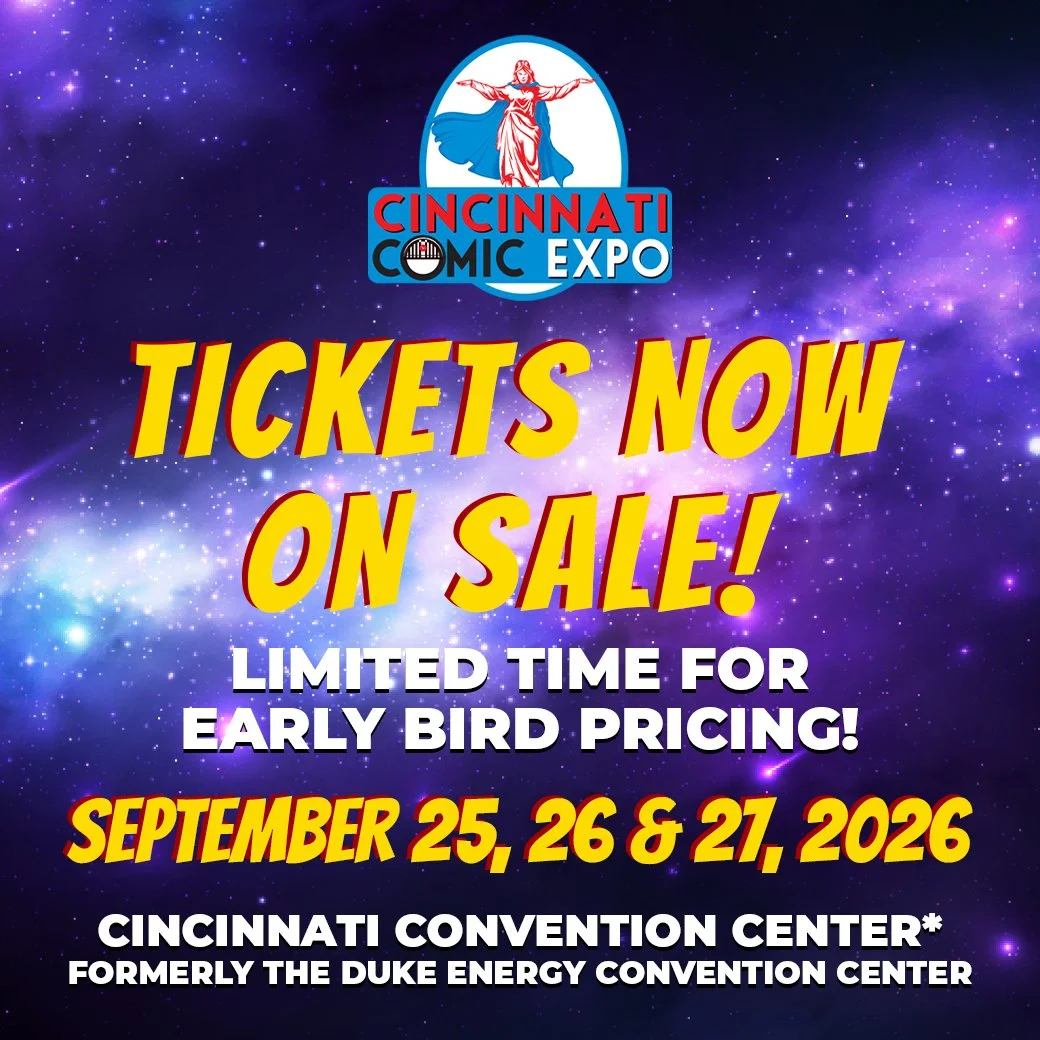 Now that everyone has consumed their Thanksgiving feasts, you can prepare for the start of the holiday shopping season! Black Friday, Small Business Saturday, and Cyber Monday are ideal opportunities to get tickets to the 2026 Cincinnati Comic Expo f