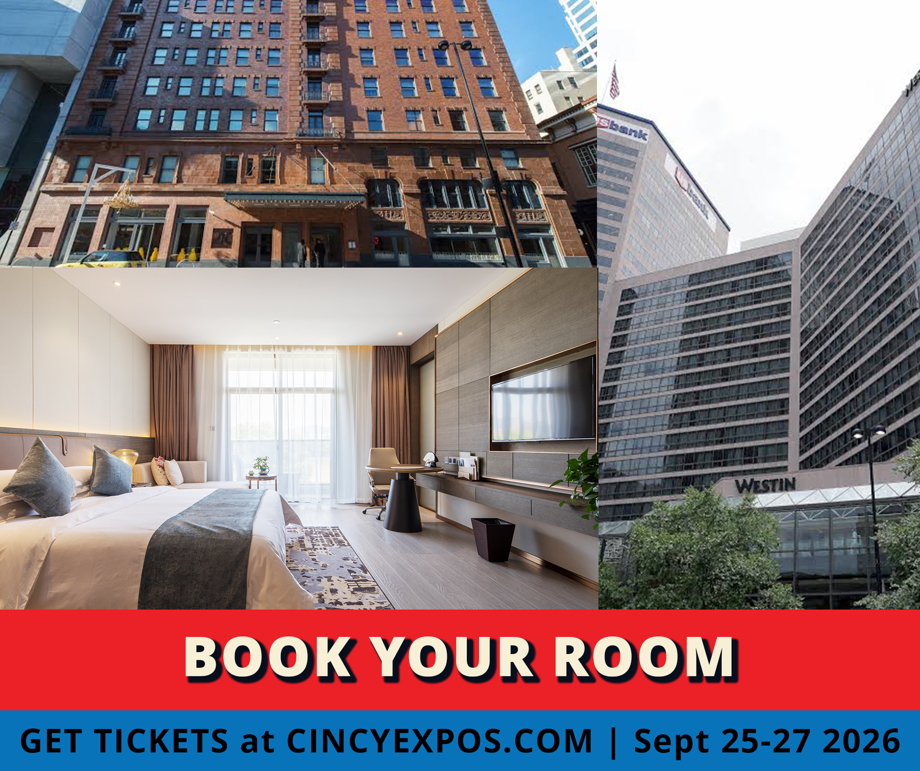 Cincinnati Comic Expo hotel information