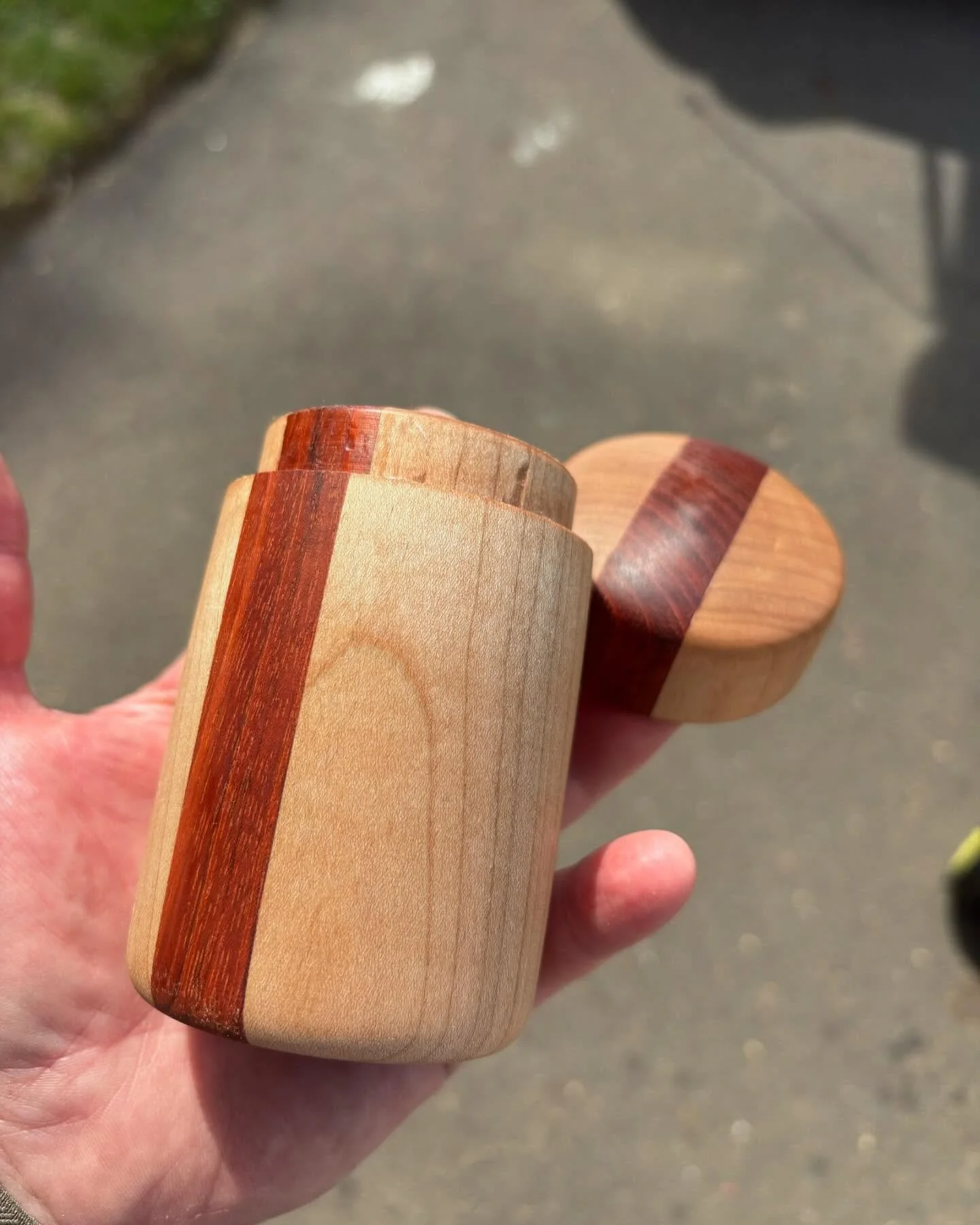 These little containers are a lot of fun to turn.