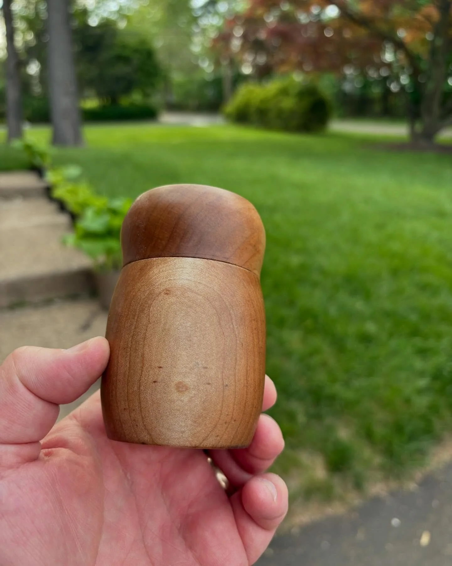 This walrus oil wood finish polishes up nicely.