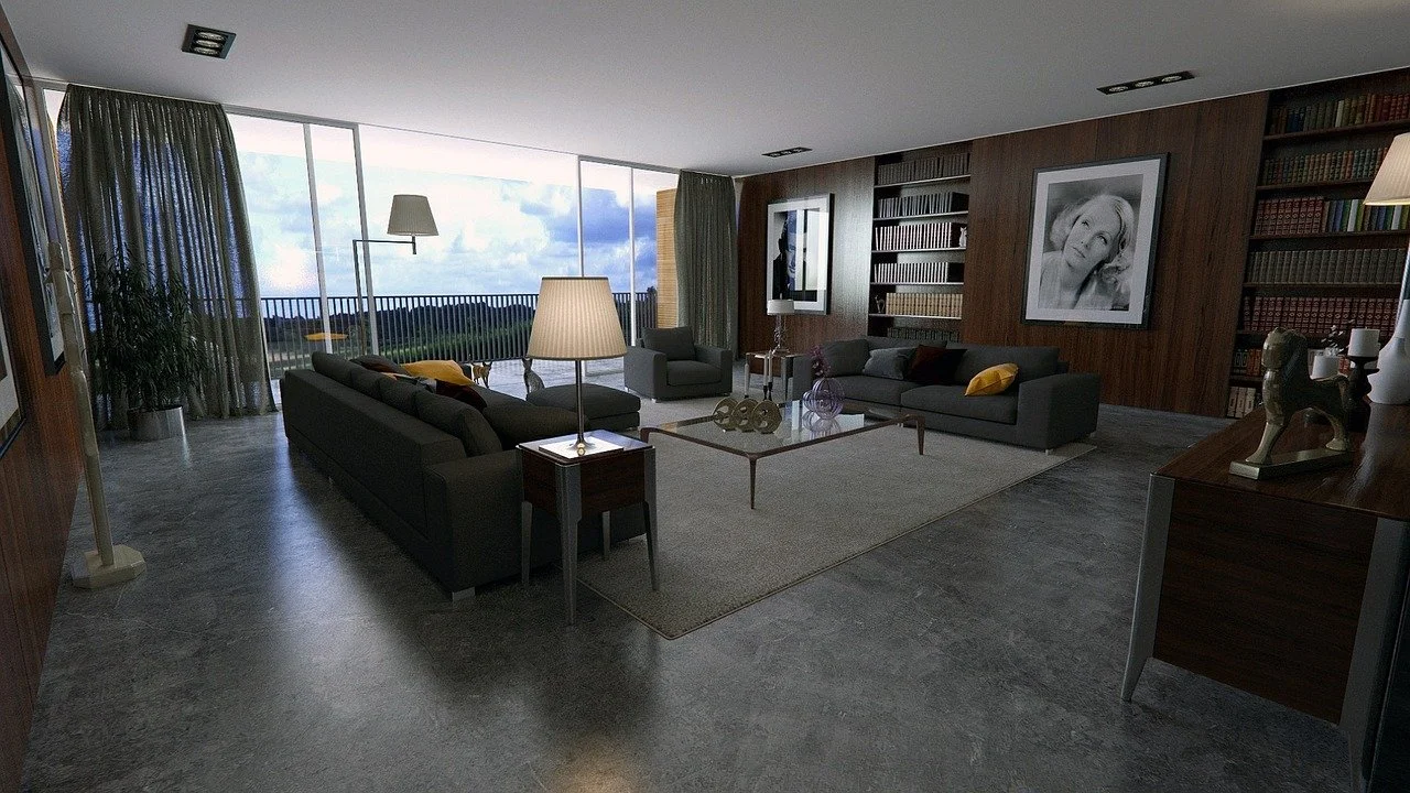 Photo-realistic 3D interior render
