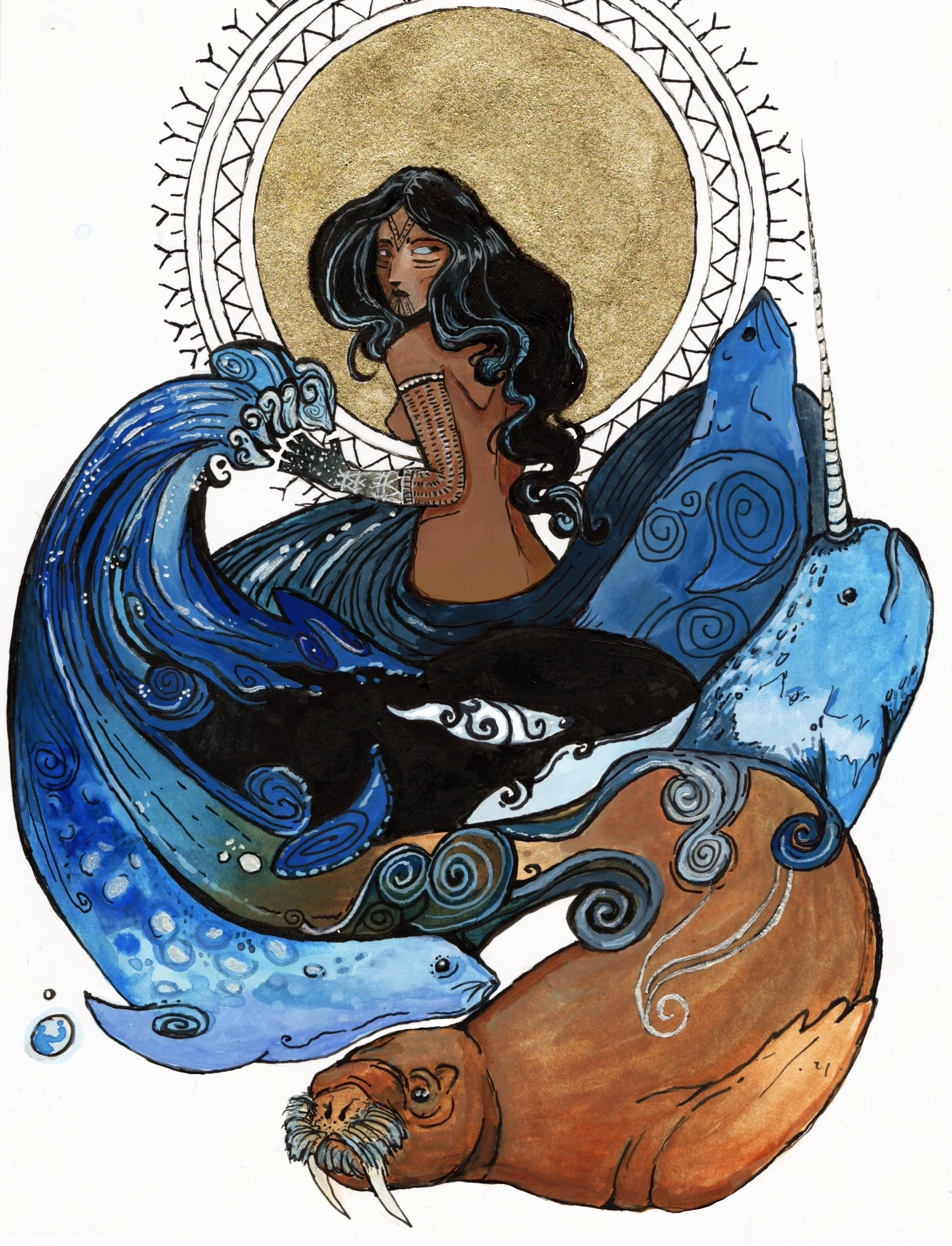 Sedna’s Fingers, Inuit Mythology