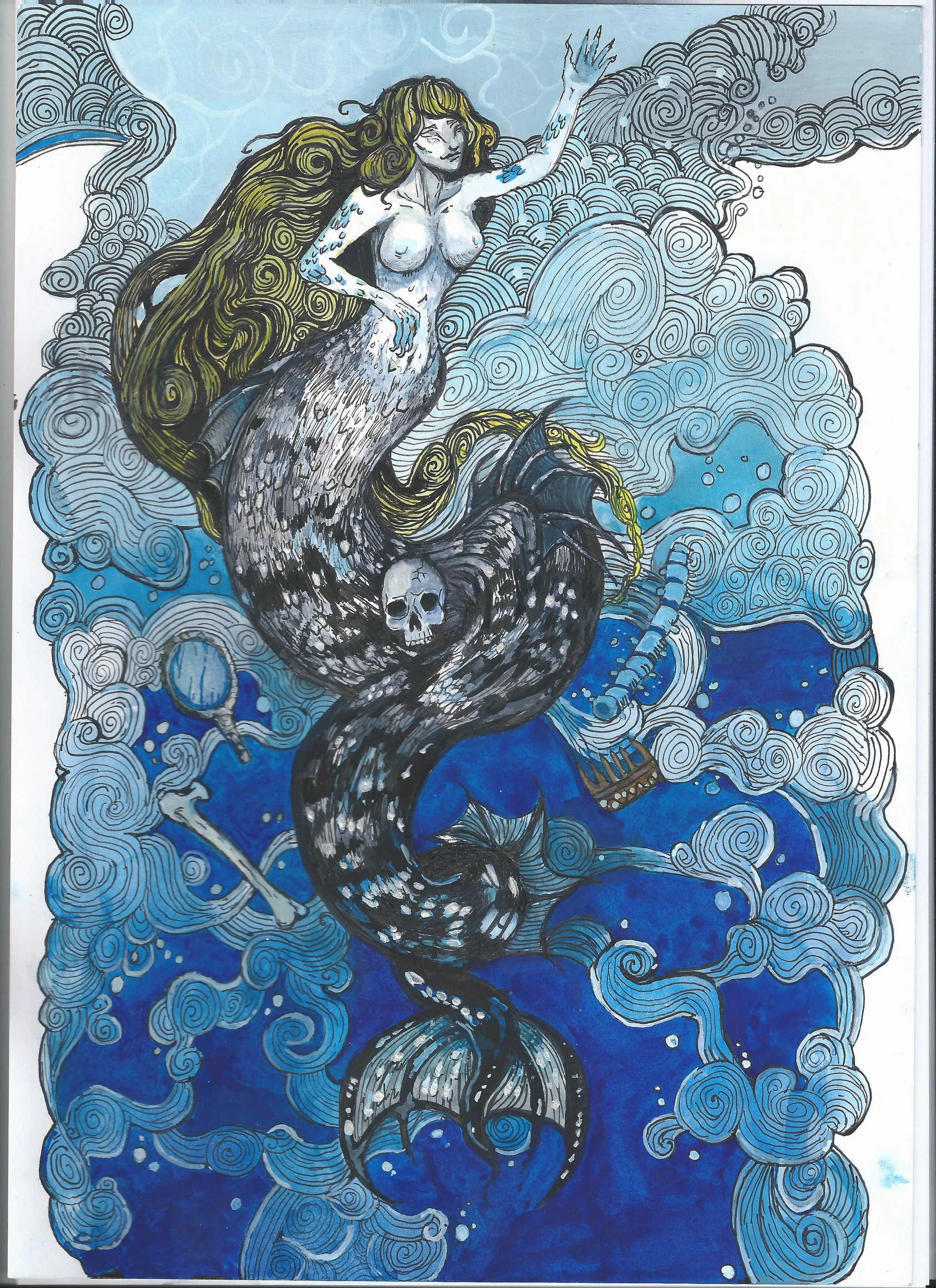 The mermaid of Zennor - Cornwall