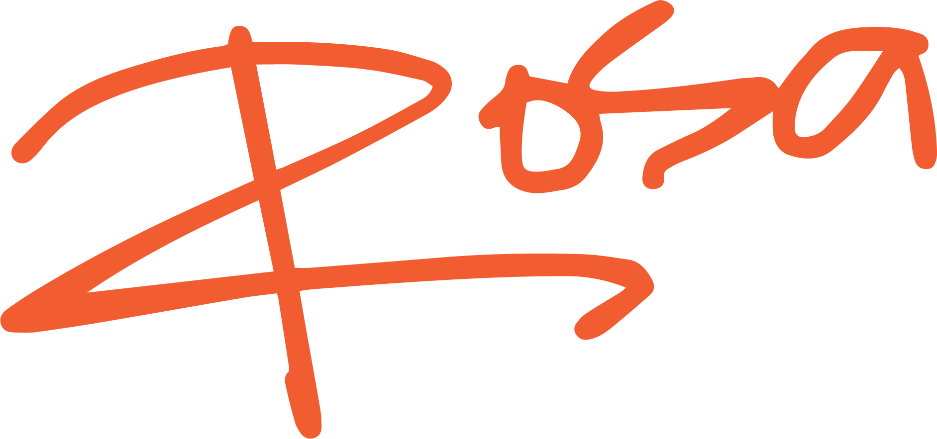 Oranssilla kirjoitus "Rosa"