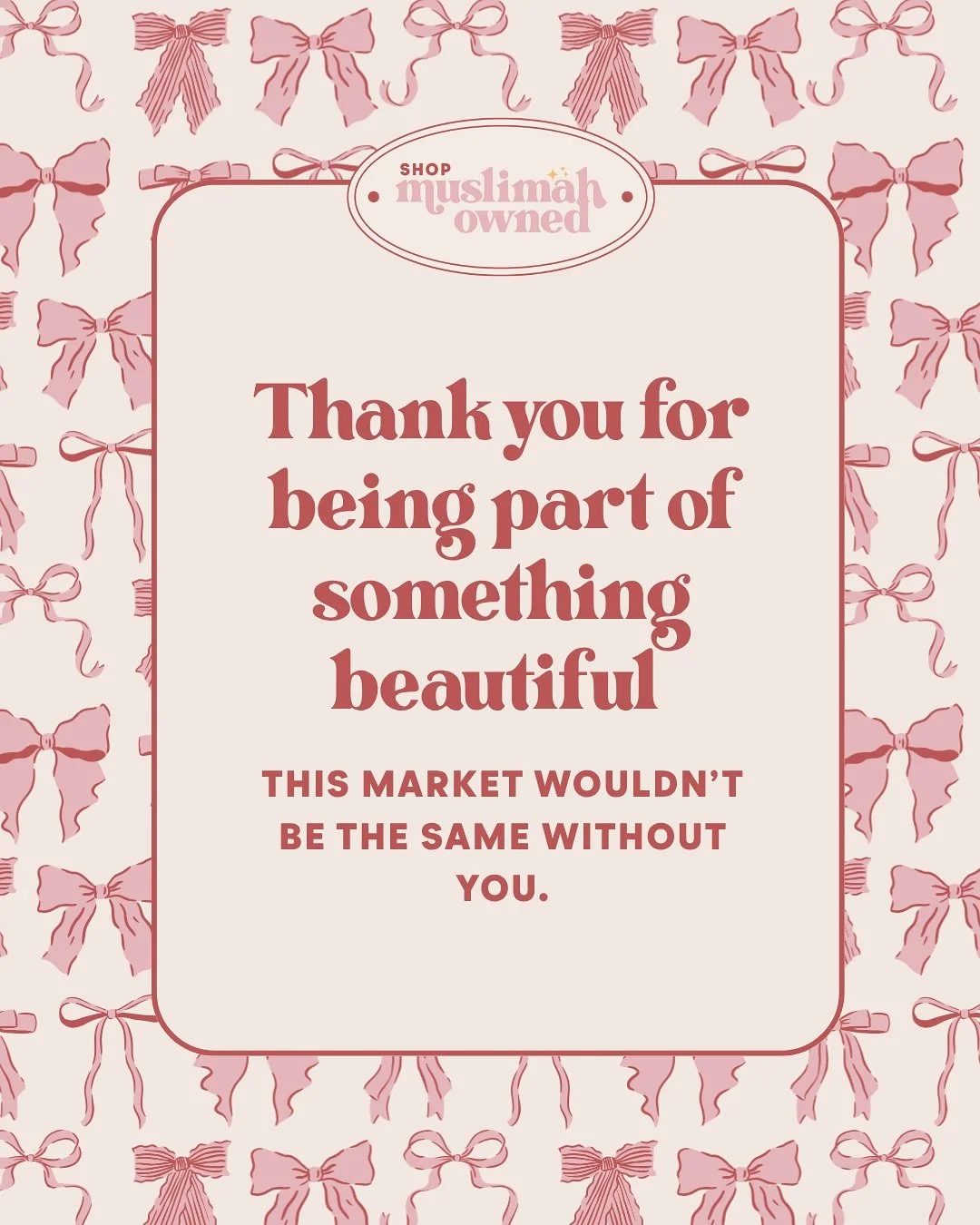 Still floating from the SMO Market joy 🎀
⁠
You showed up. You shopped with intention. You hyped our vendors like the ✨QUEENS✨ they are. And together we proved (again!) that a market run by &amp; for Muslimahs hits different.⁠
⁠
But hey! let&rsquo;s 