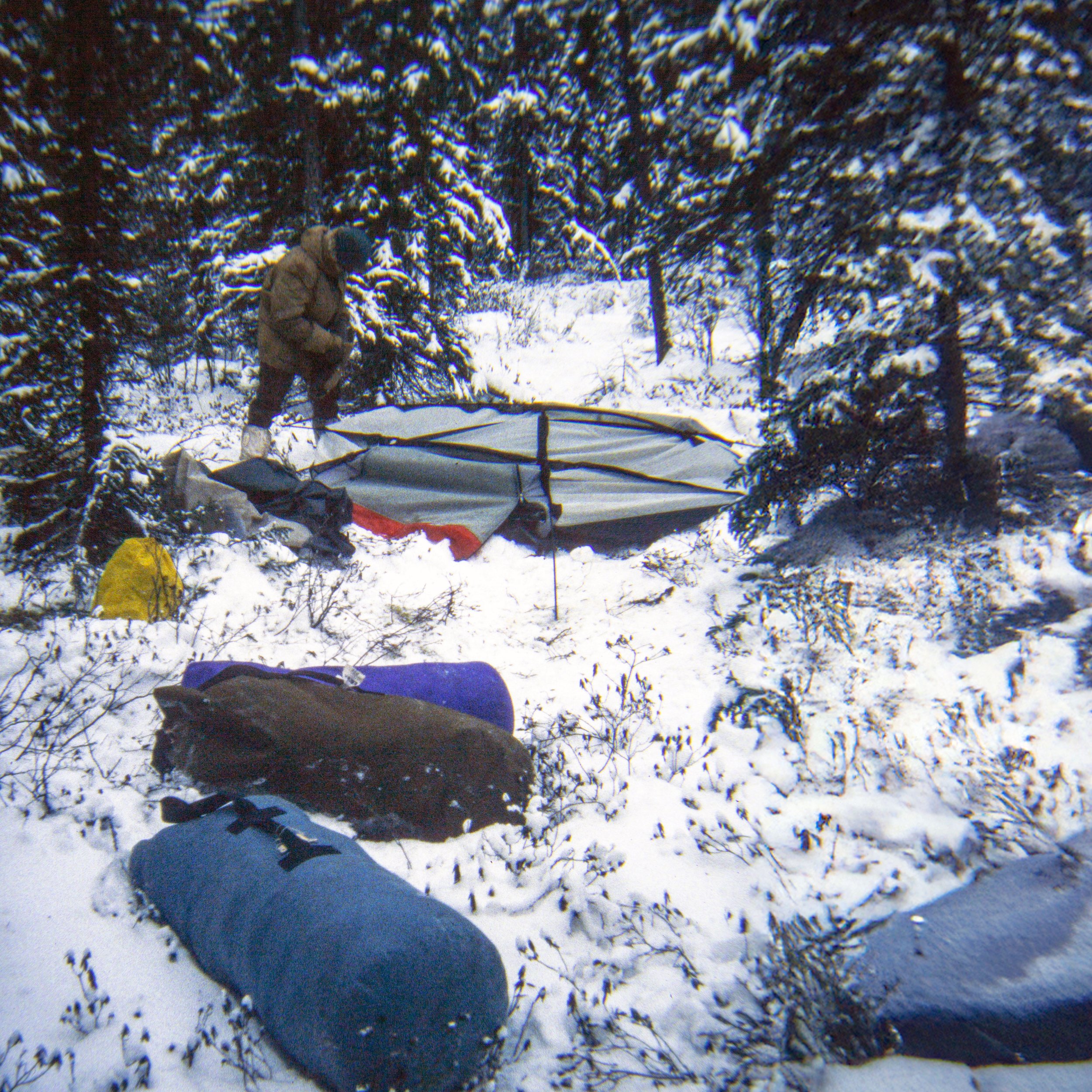 Early morning tent break down. (image 9 of 18)
