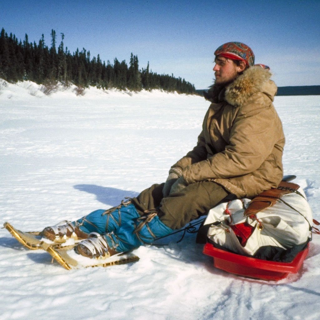 Taking a break along the bank of the Churchill River. (image 3 of 18)