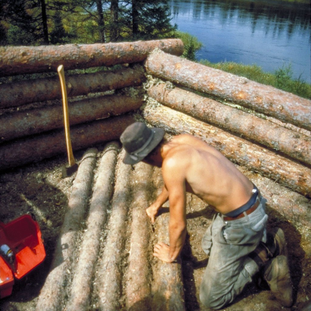 We decided to lay the floor at a diagonal for no reason other than it looked cool. (image 06 of 32)