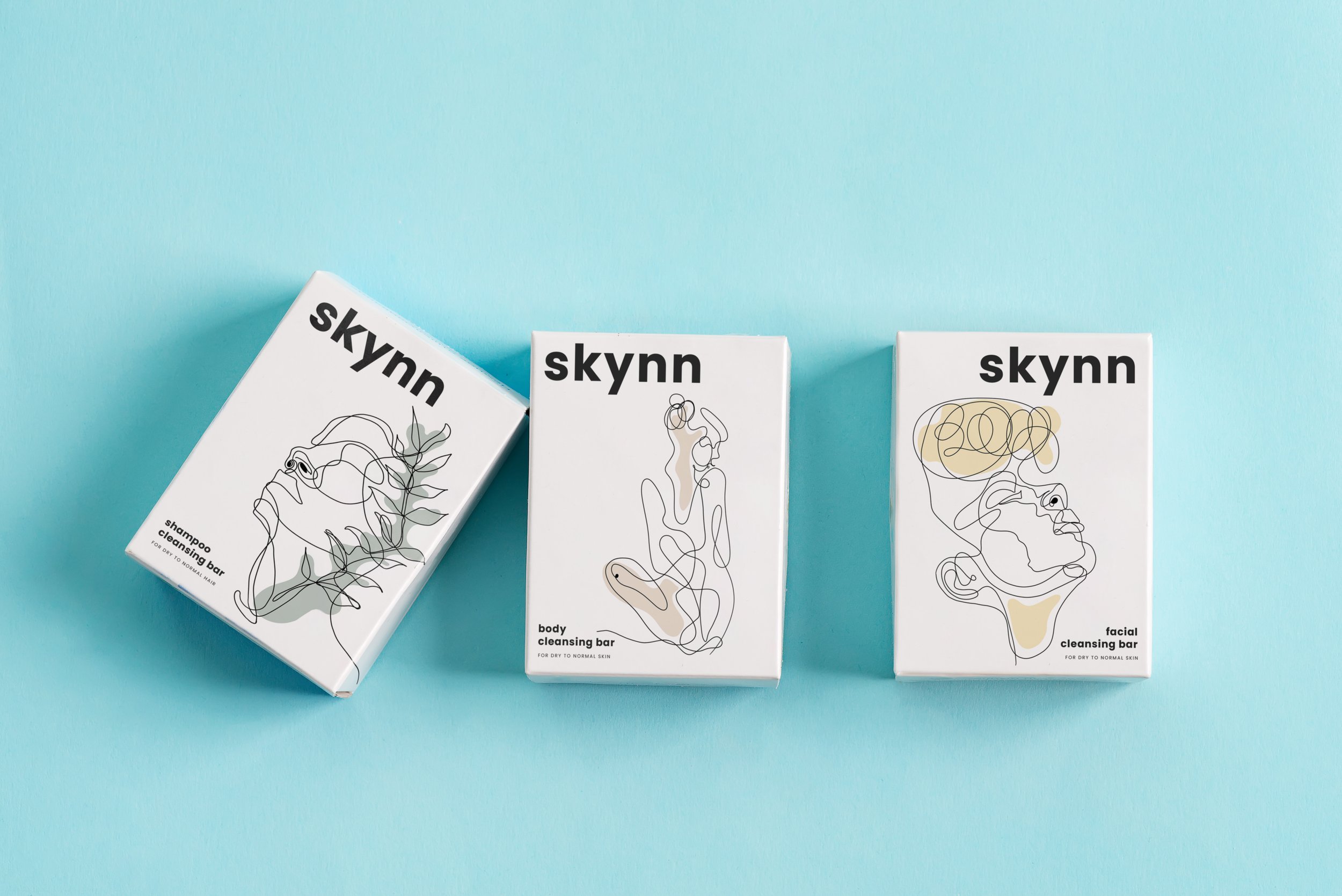 SKYNN I Visual identity for skynn, a (fictional) natural skincare brand
