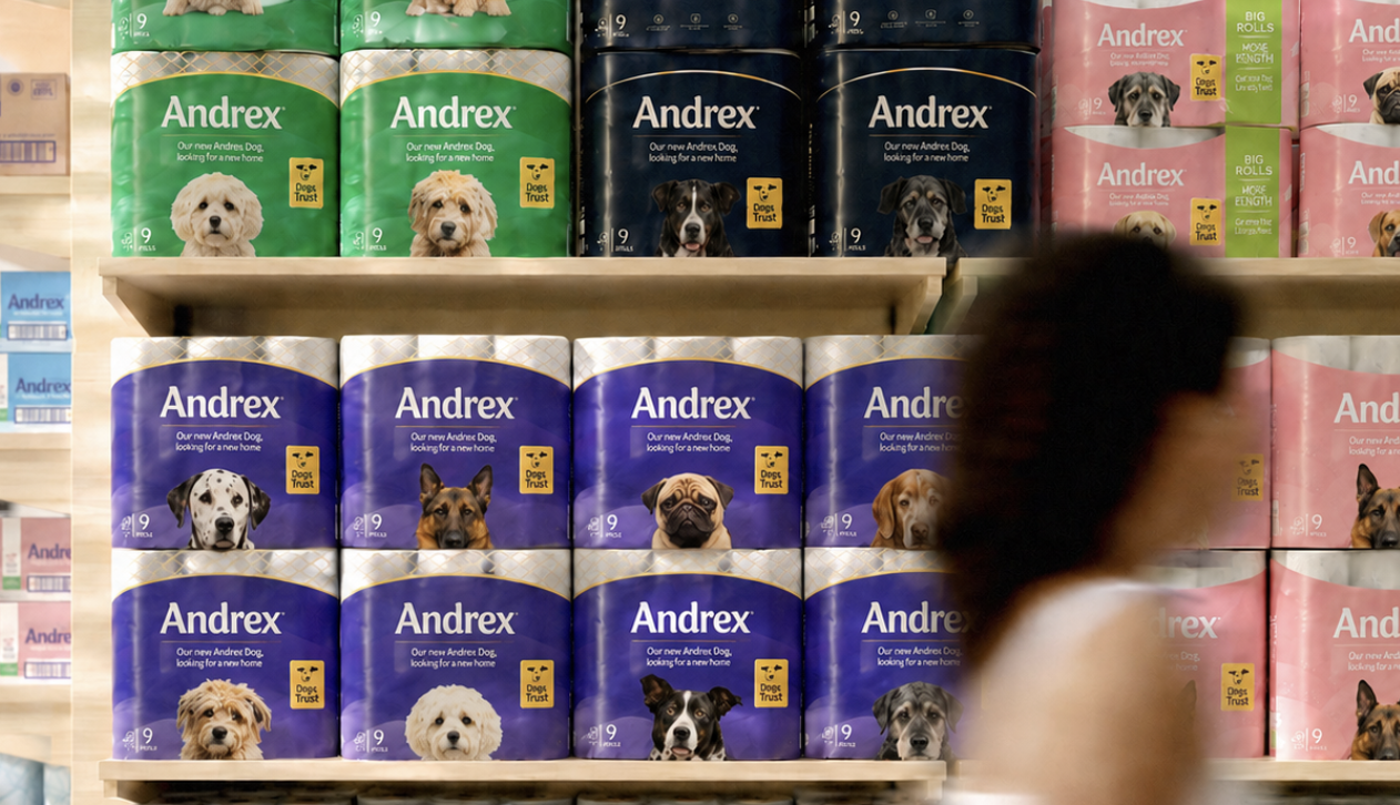 ANDREX I Turn any dog into an Andrex dog