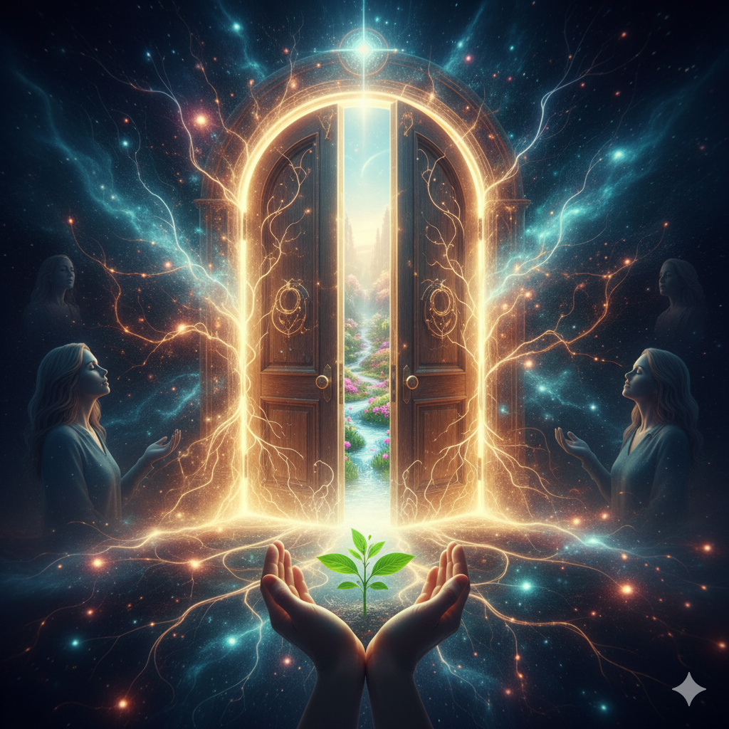 🚪 The Sovereign Doorway: Transmuting Generational Trauma into 5D Liberation