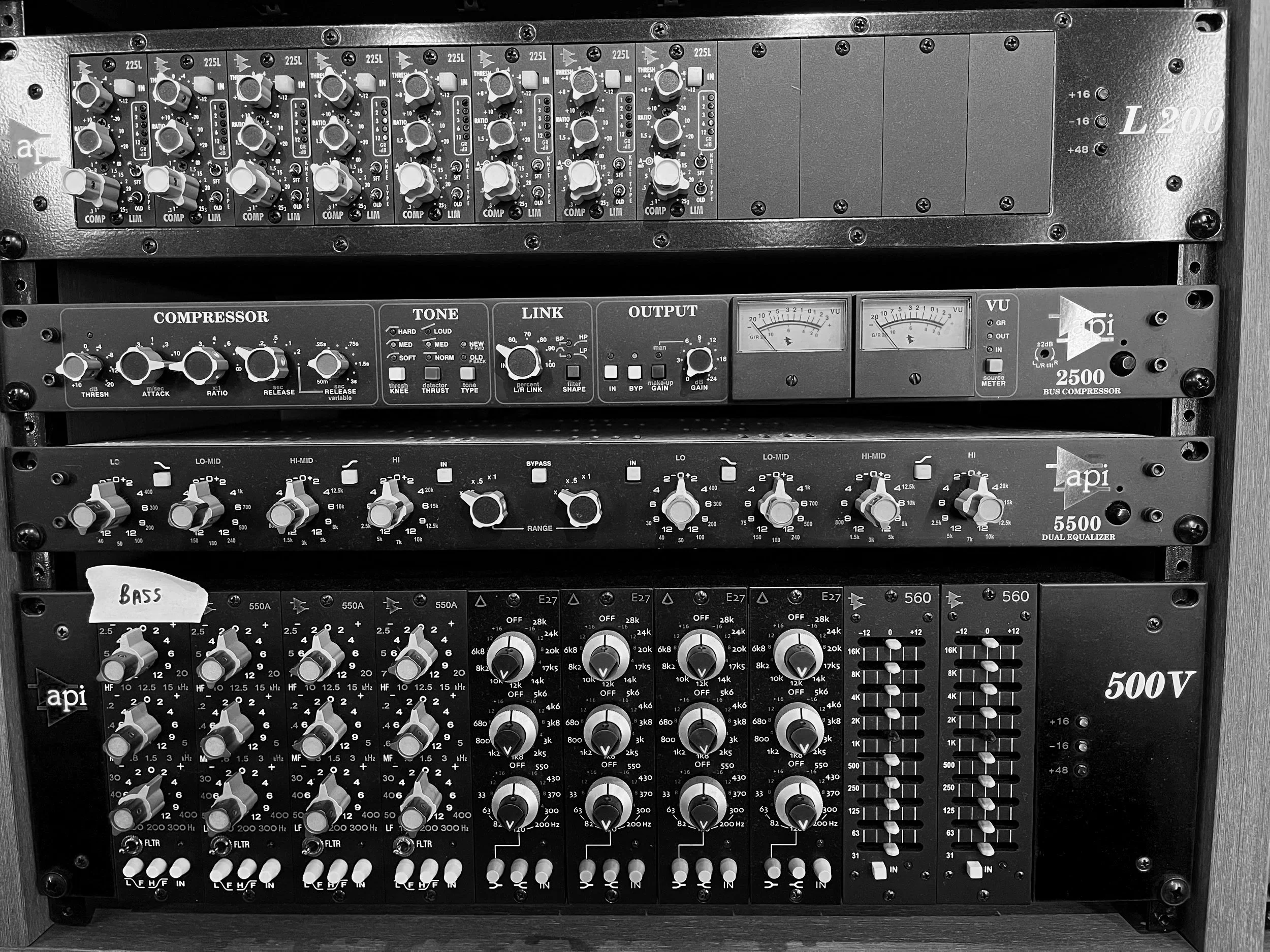 API 2500 Compressor API 5500 EQ