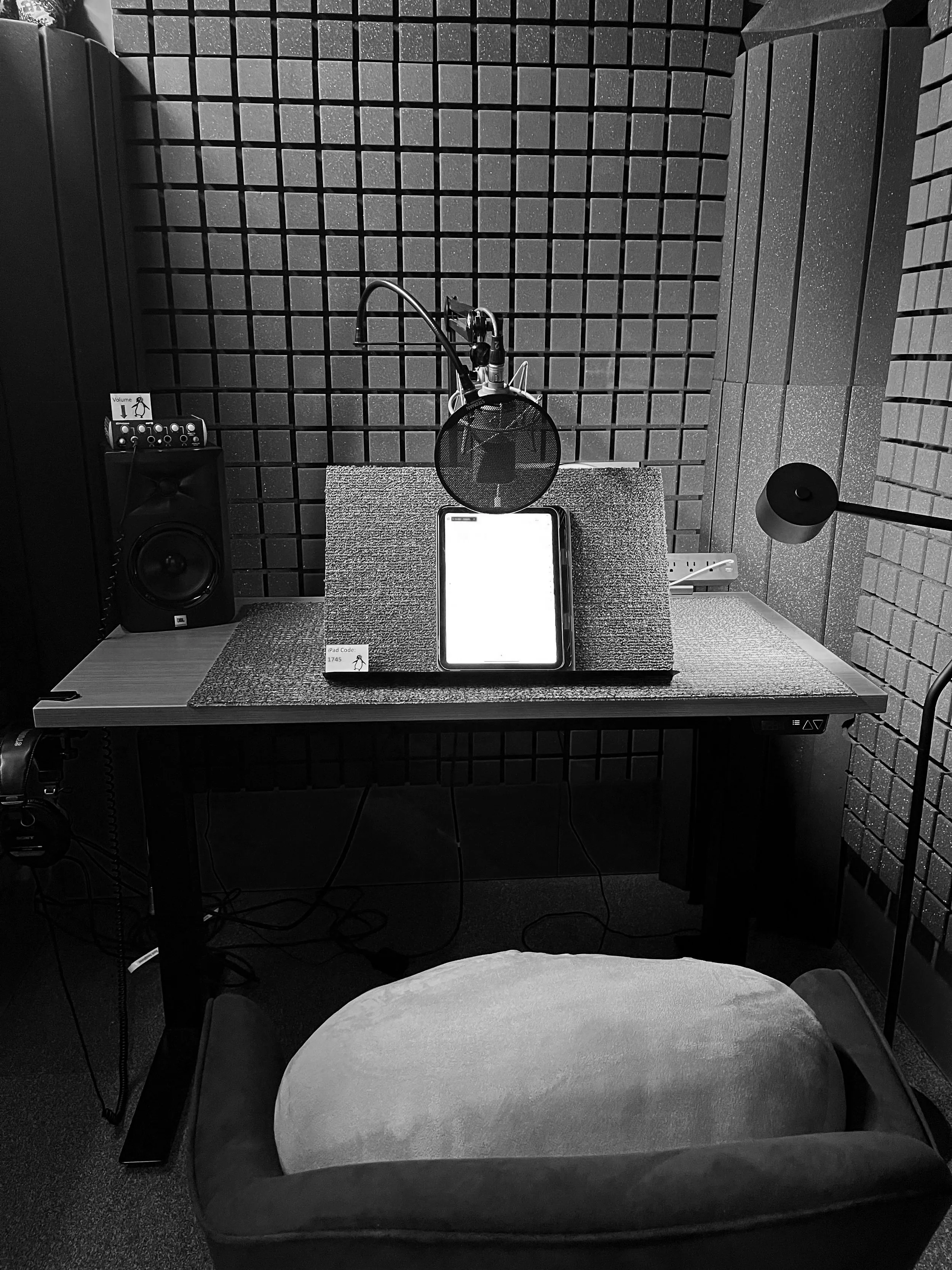 Audiobook Recording Booth