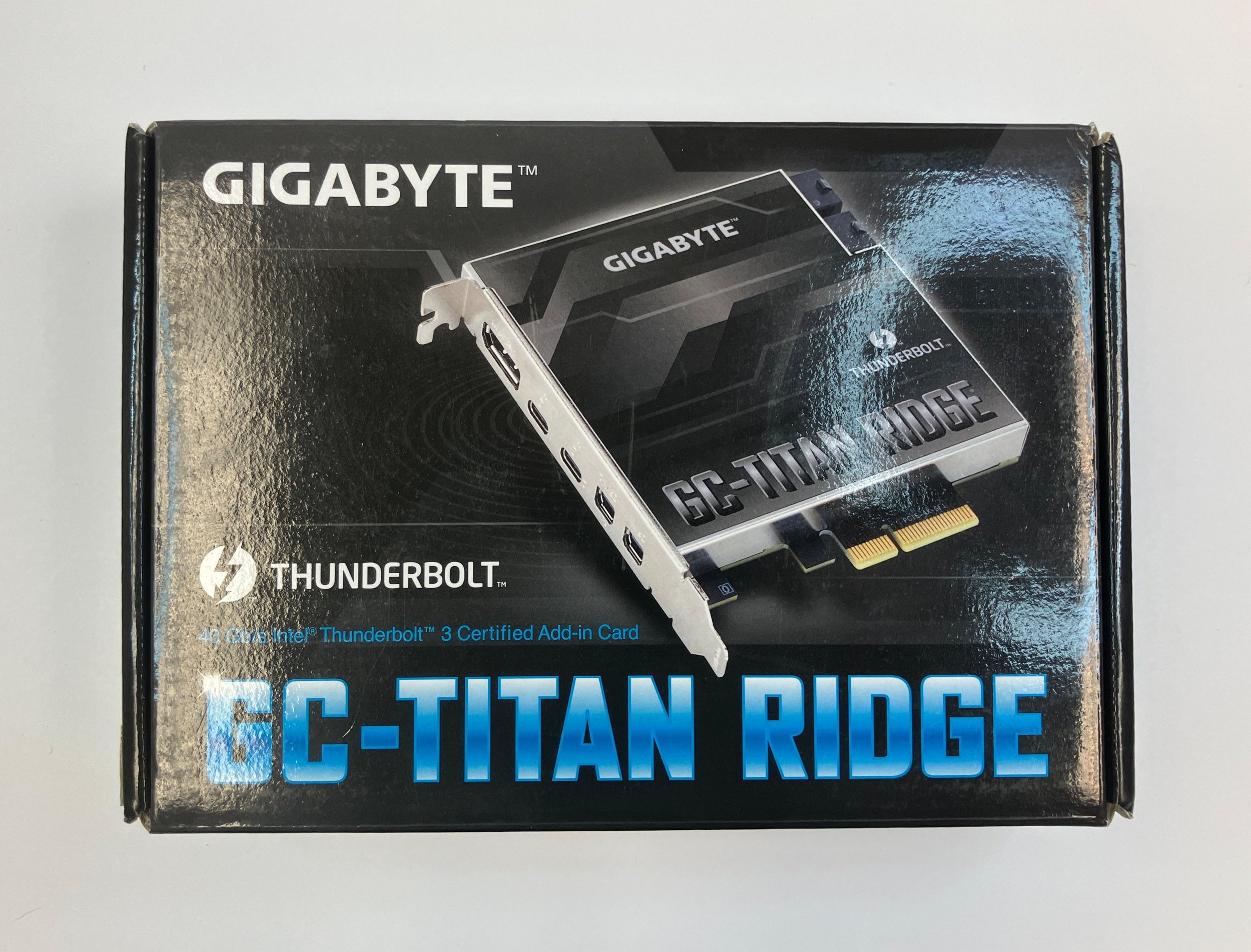 Gigabyte Technology GC-Titan Ridge 40 GB/S Thunderbolt3 Add-In Card