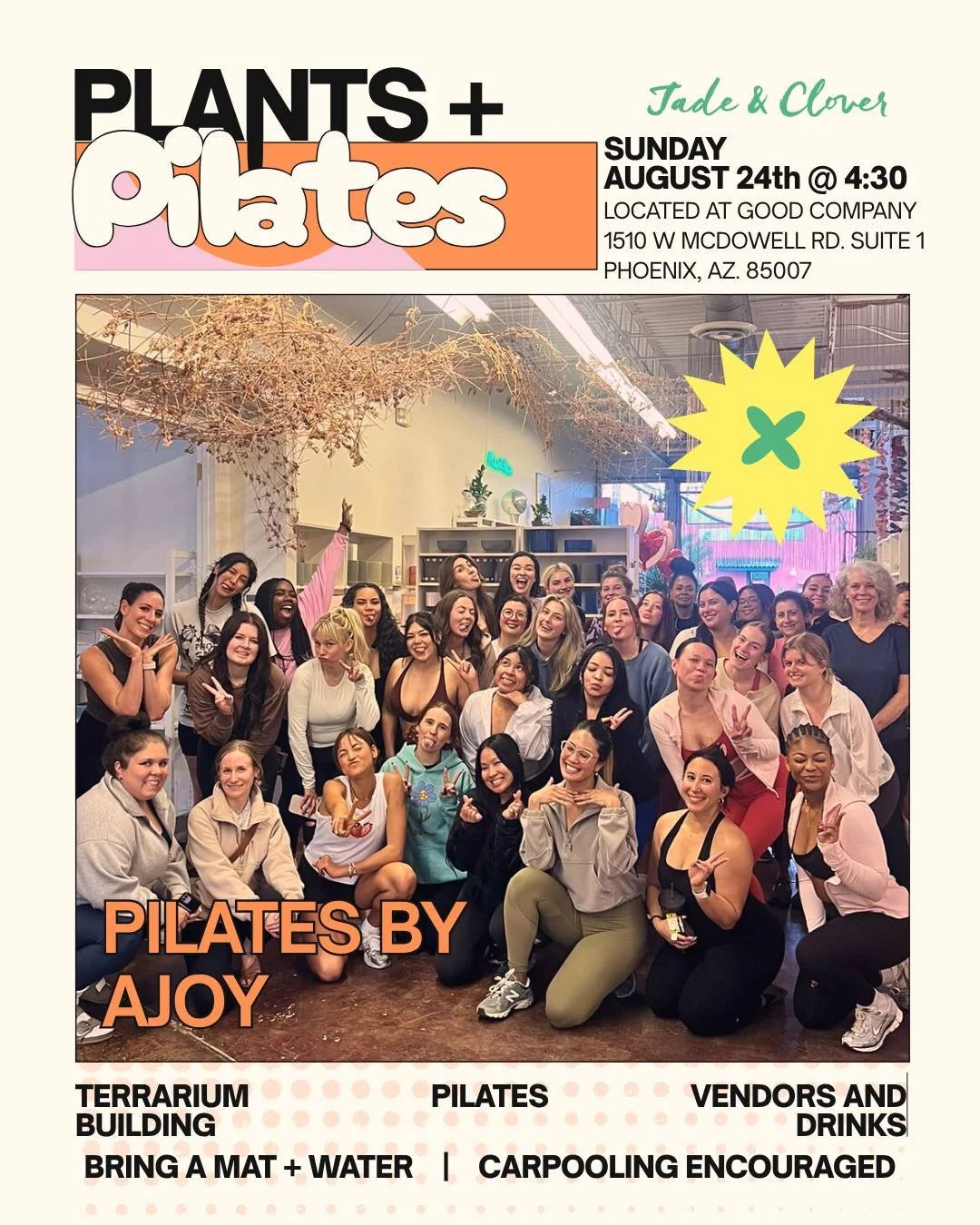 Plants + Pilates
