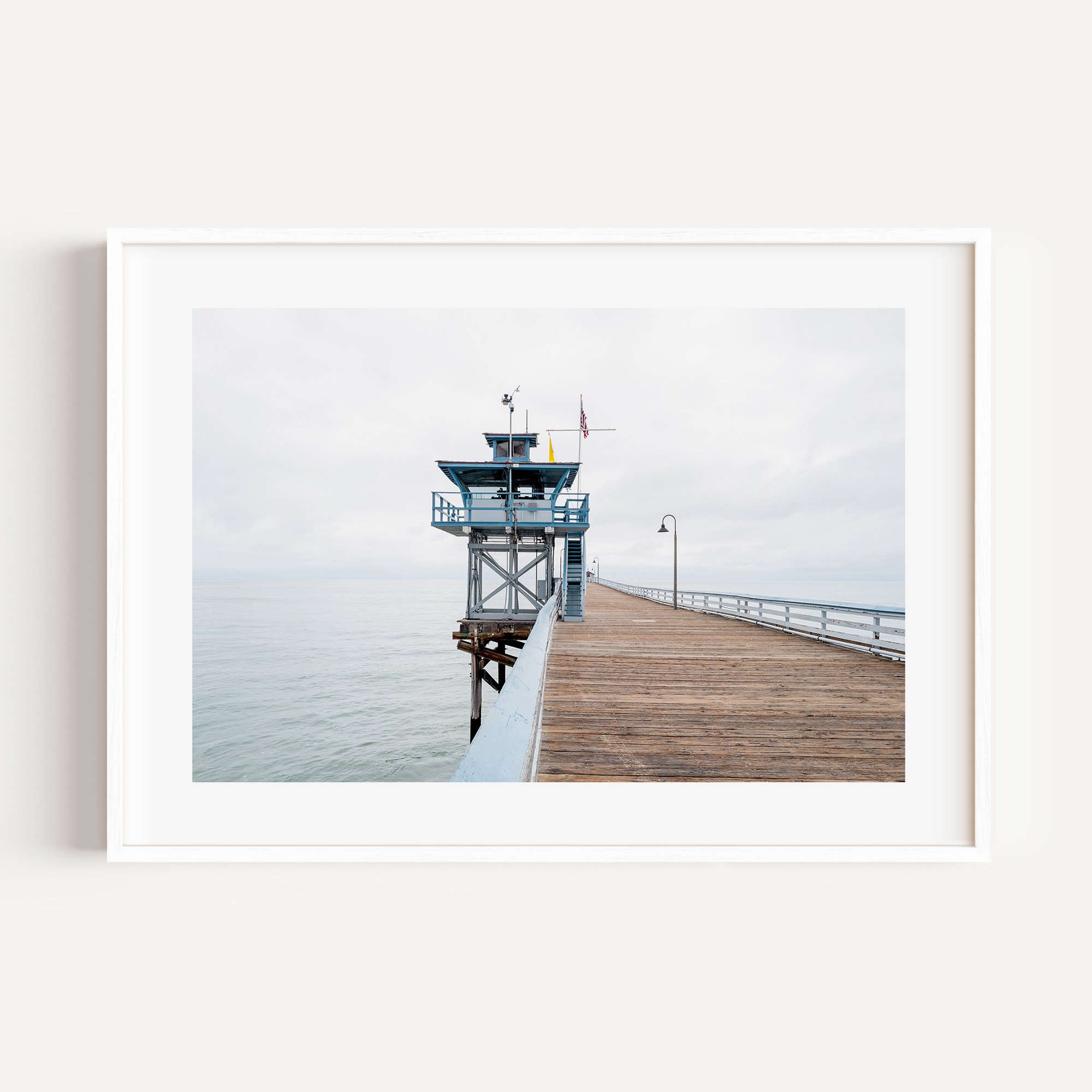 san clemente pier wall art for sale, san clemente print, san clemente pier print, pier wall art, ocean photography