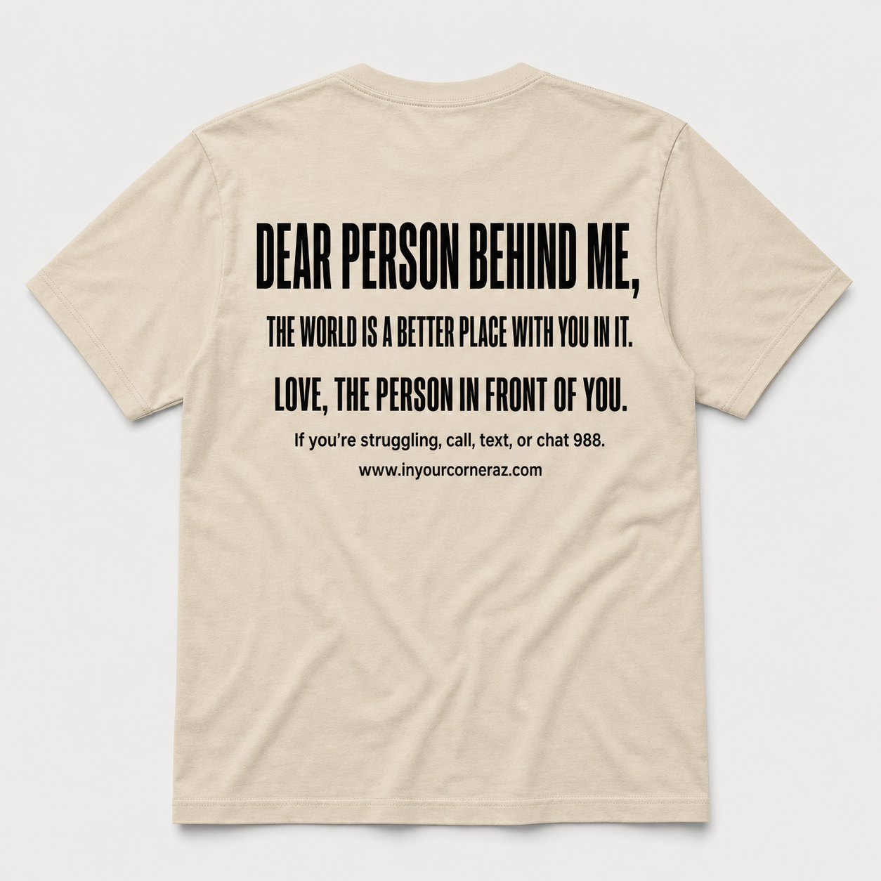 Dear Person Behind Me