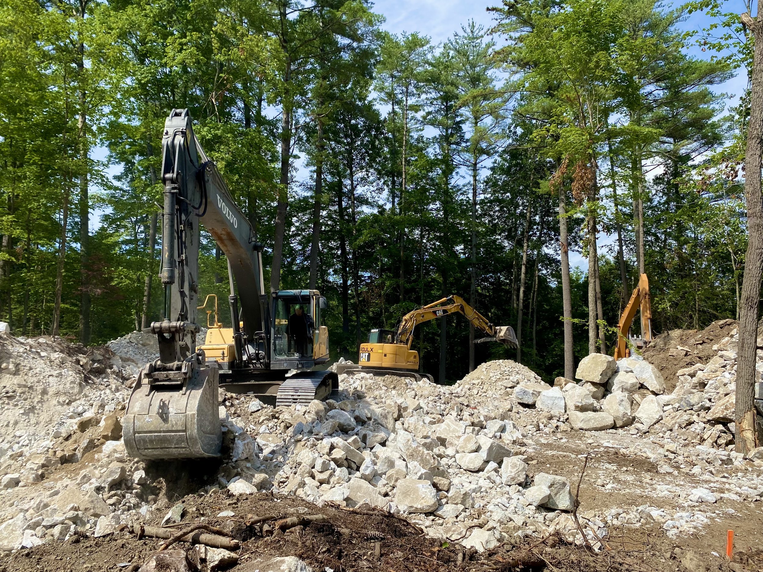 Excavation La Pêche