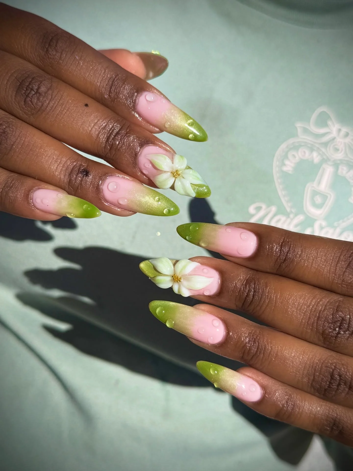 Spring is here. Plan accordingly. Mani by @jaztheexpert