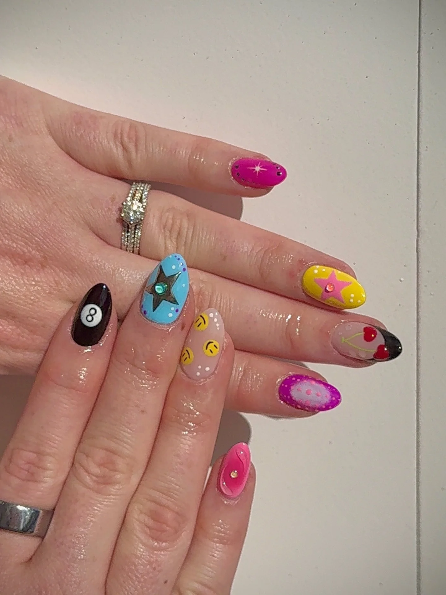 @emlovesnailies has been showing off again. 😜