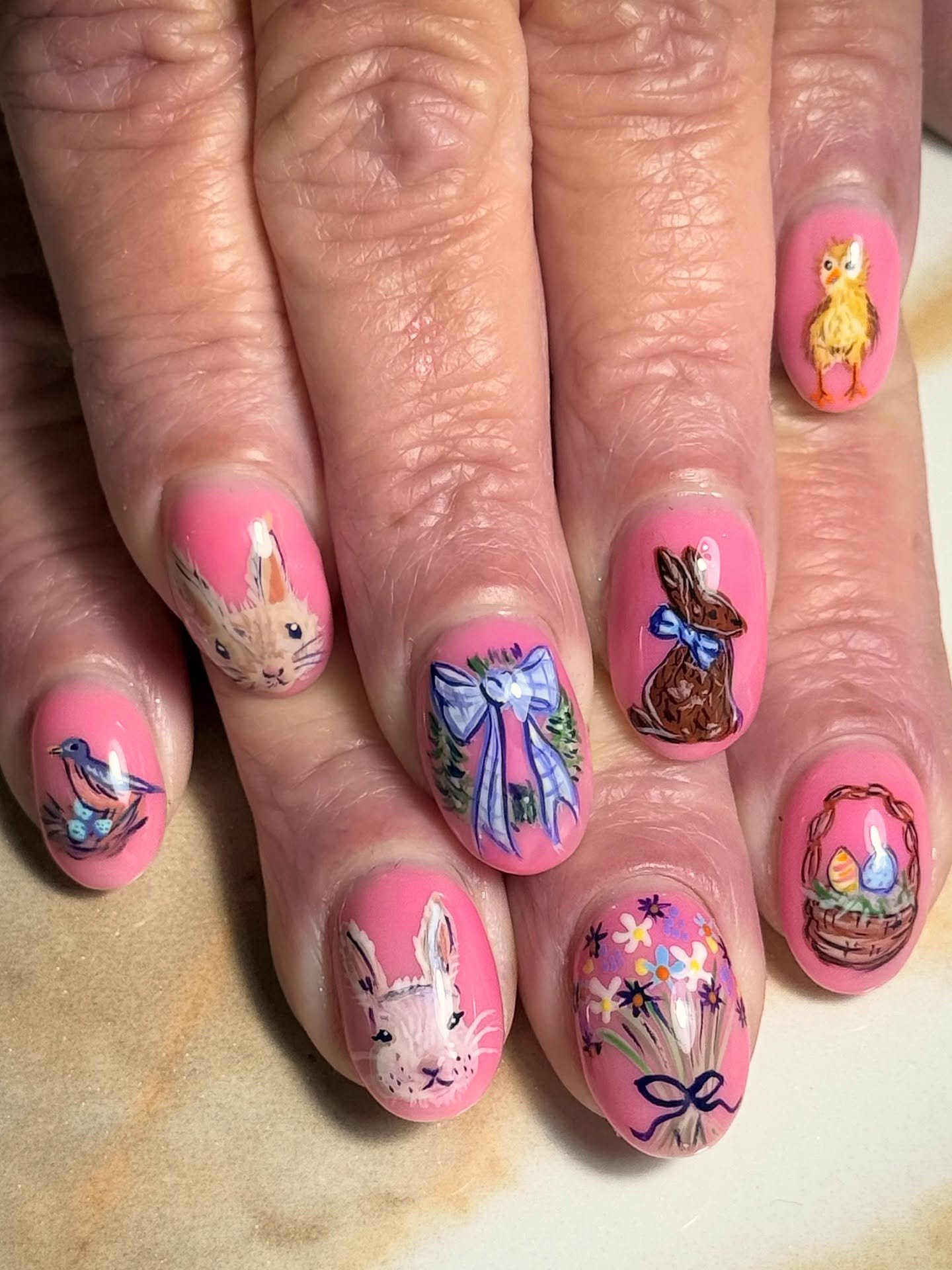 I heard the Easter bunny is coming soon. 🐣 🐰 🥚 🌼