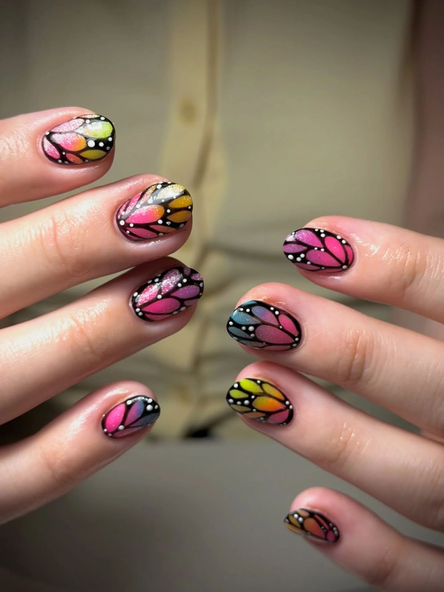 @emlovesnailies is the butterfly wing queen.