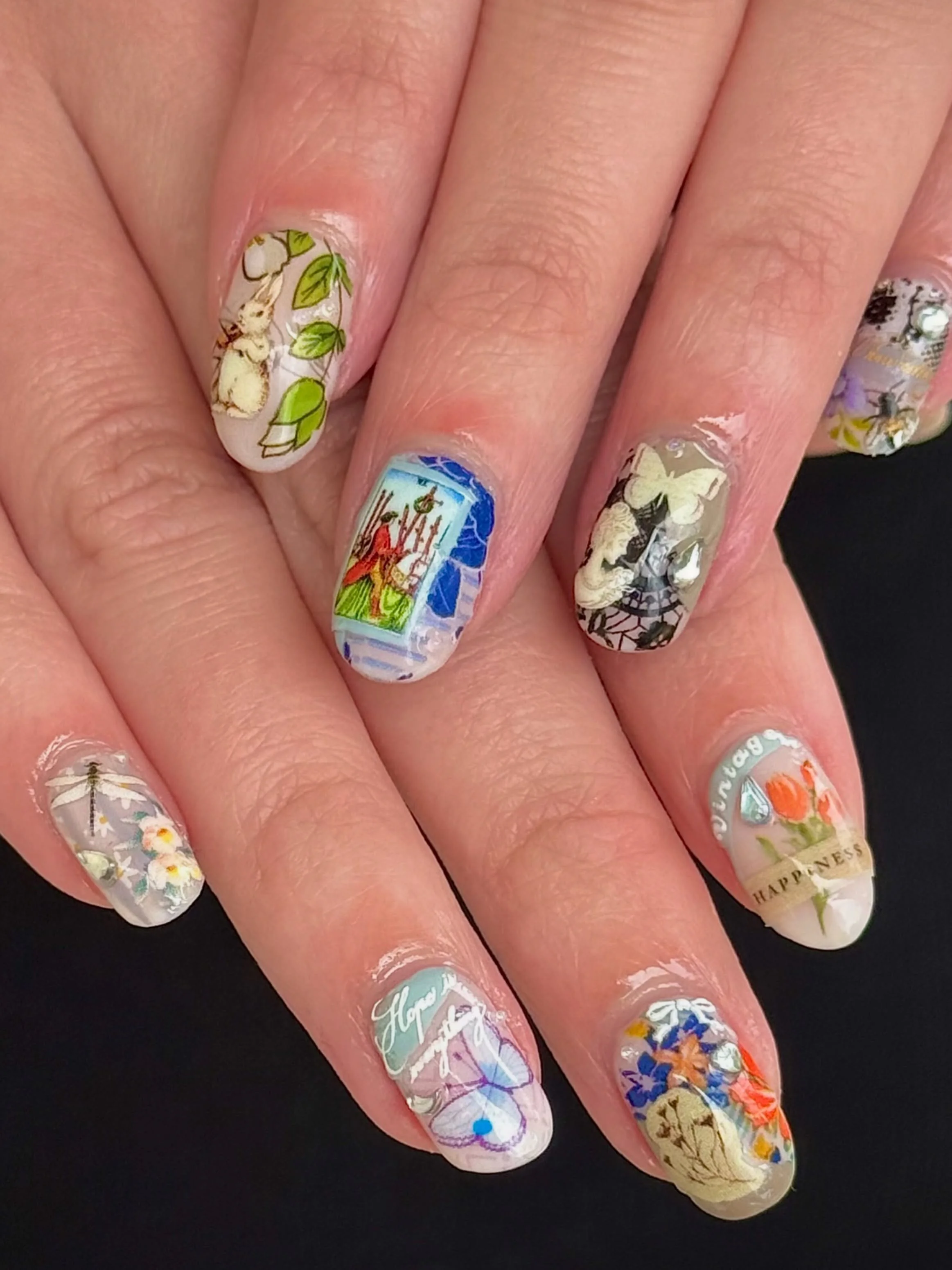 Dear diary&hellip; mani by @graceful.glitter
