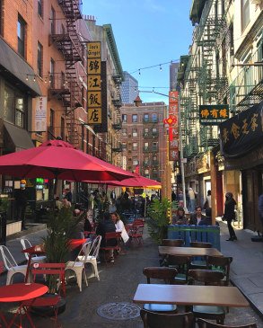Chinatown, May 1, 2021, Metal 16x20 in