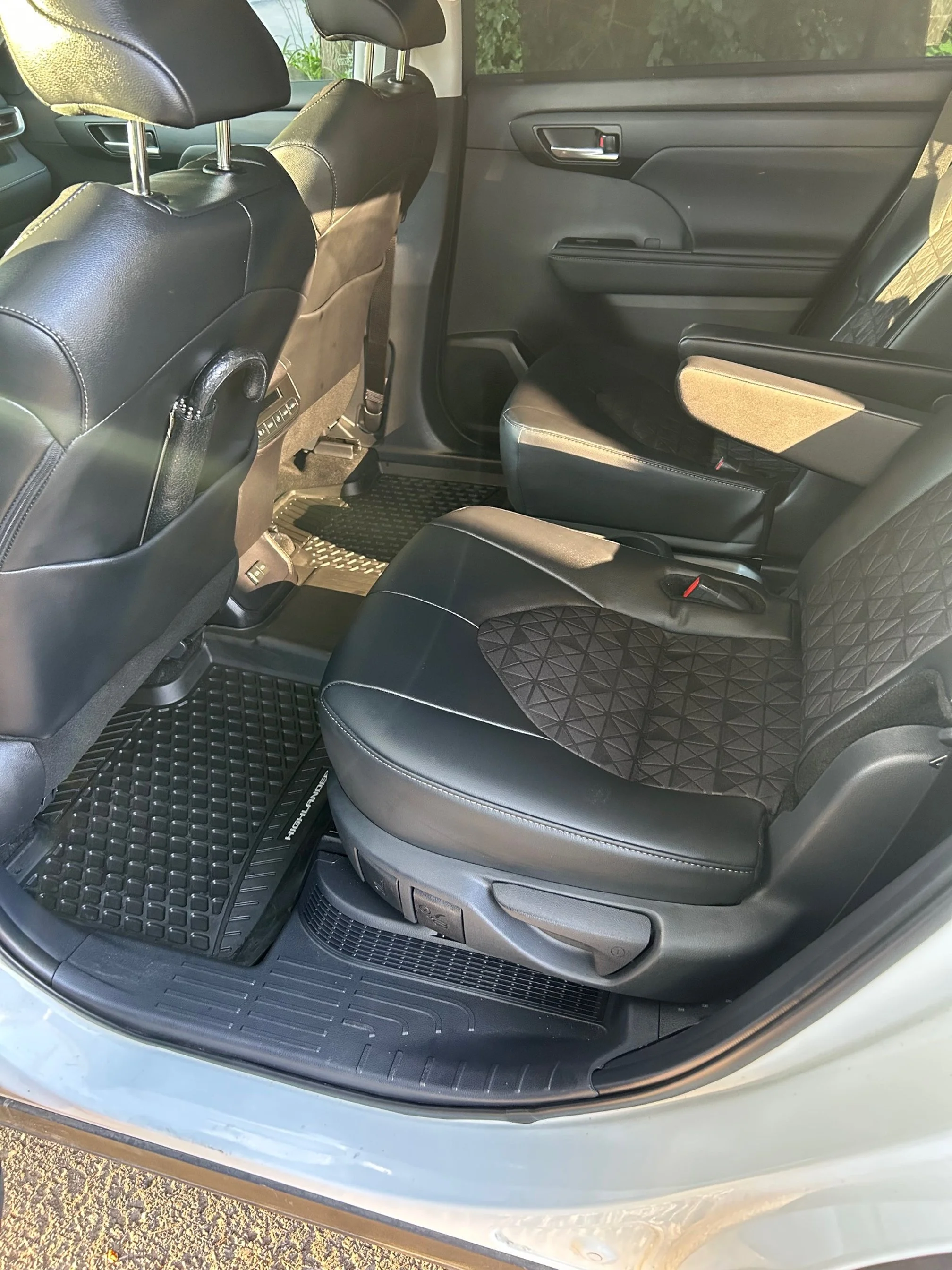 Toyota SUV interior detailing- After