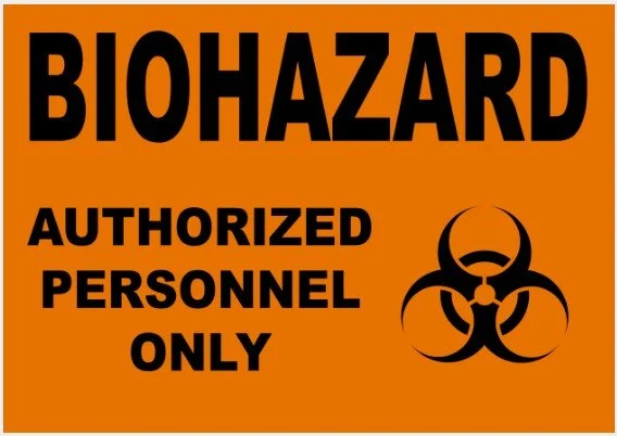 Biohazard Label, Version 1