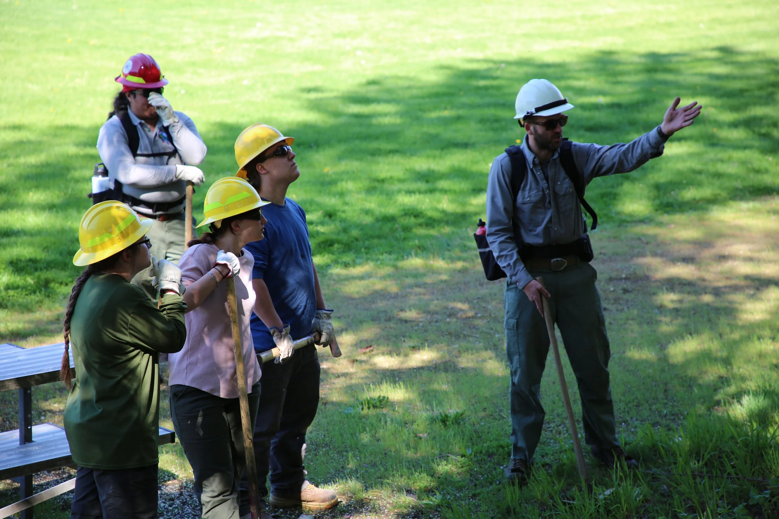 Basic Wildland Firefighter Certificates for Local Youth