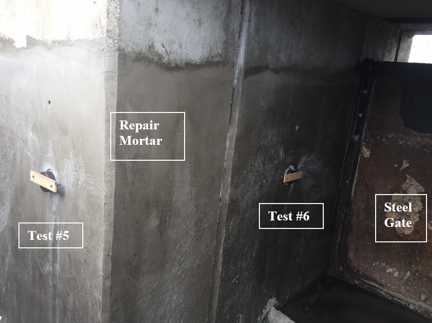 repair-mortar-area-test-5-and-6-tunnel-gate