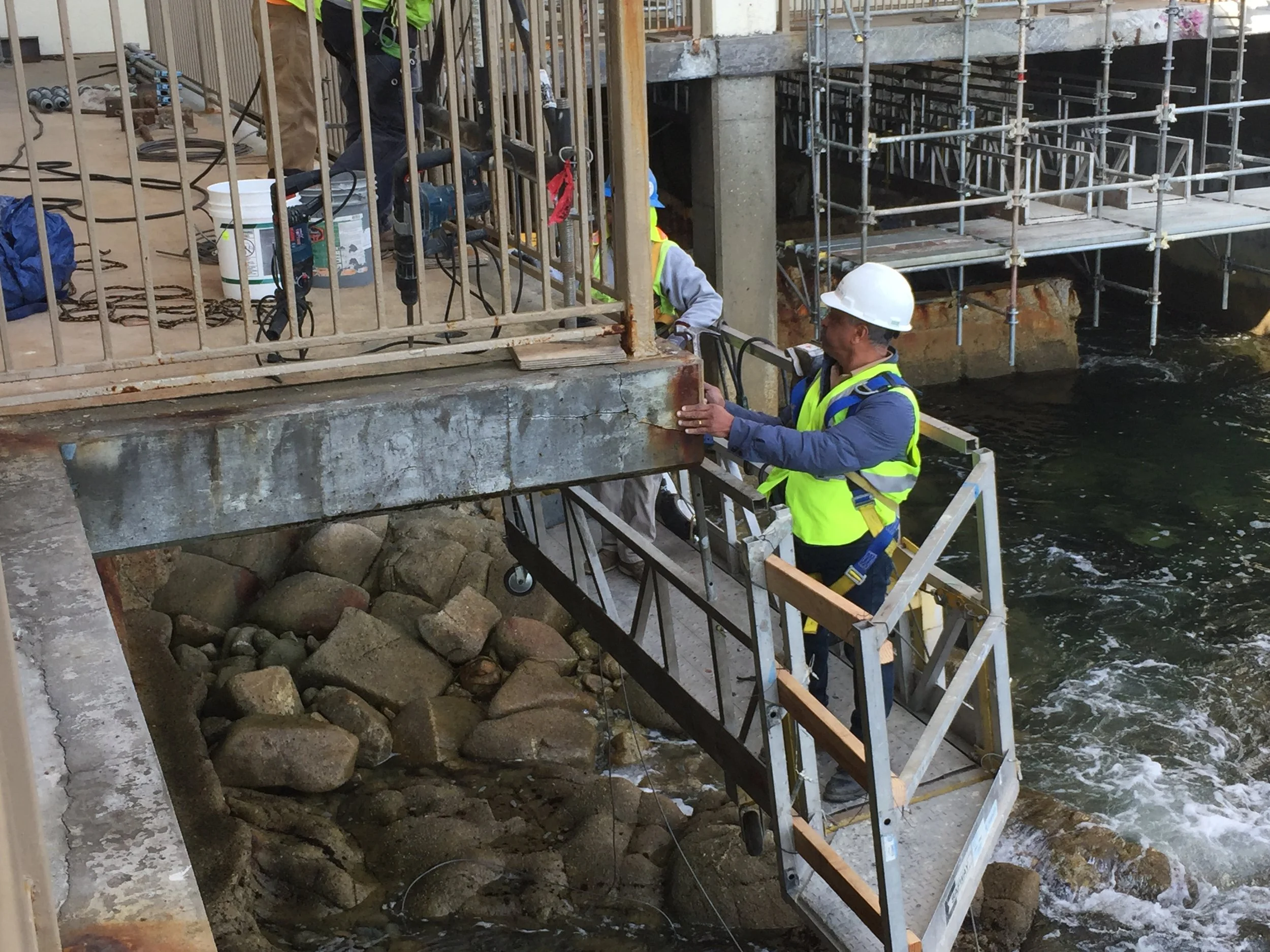 Structural Assessment and Remediation of Plaza Level Slab