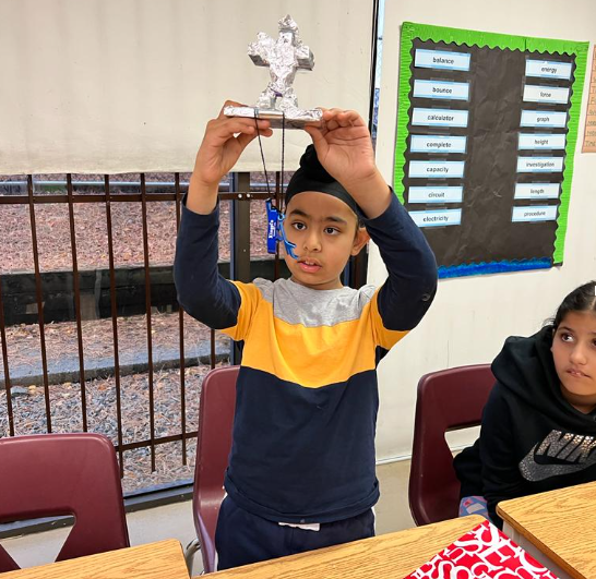 G.A.D. School Student showcasing