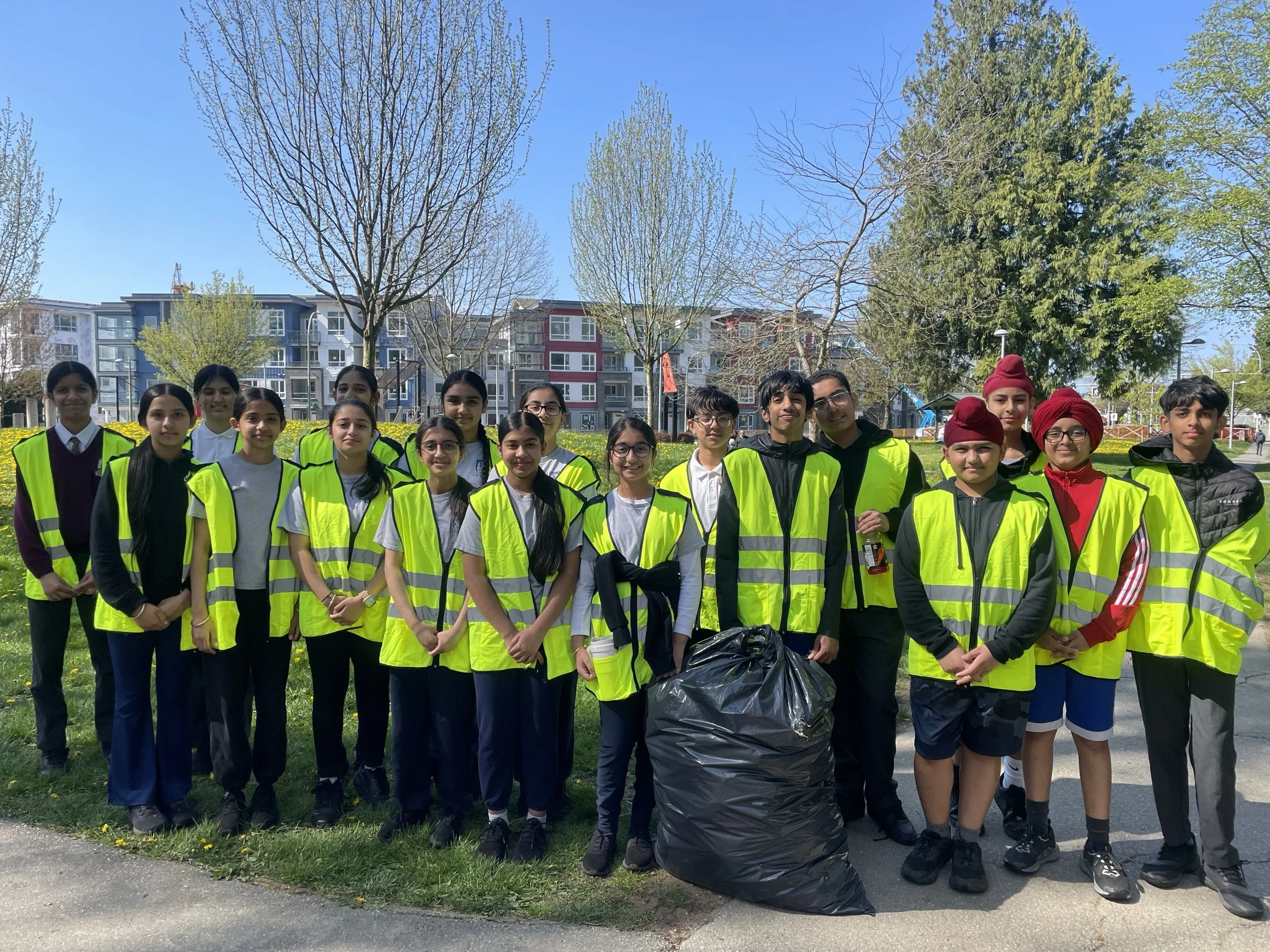 volunteer students