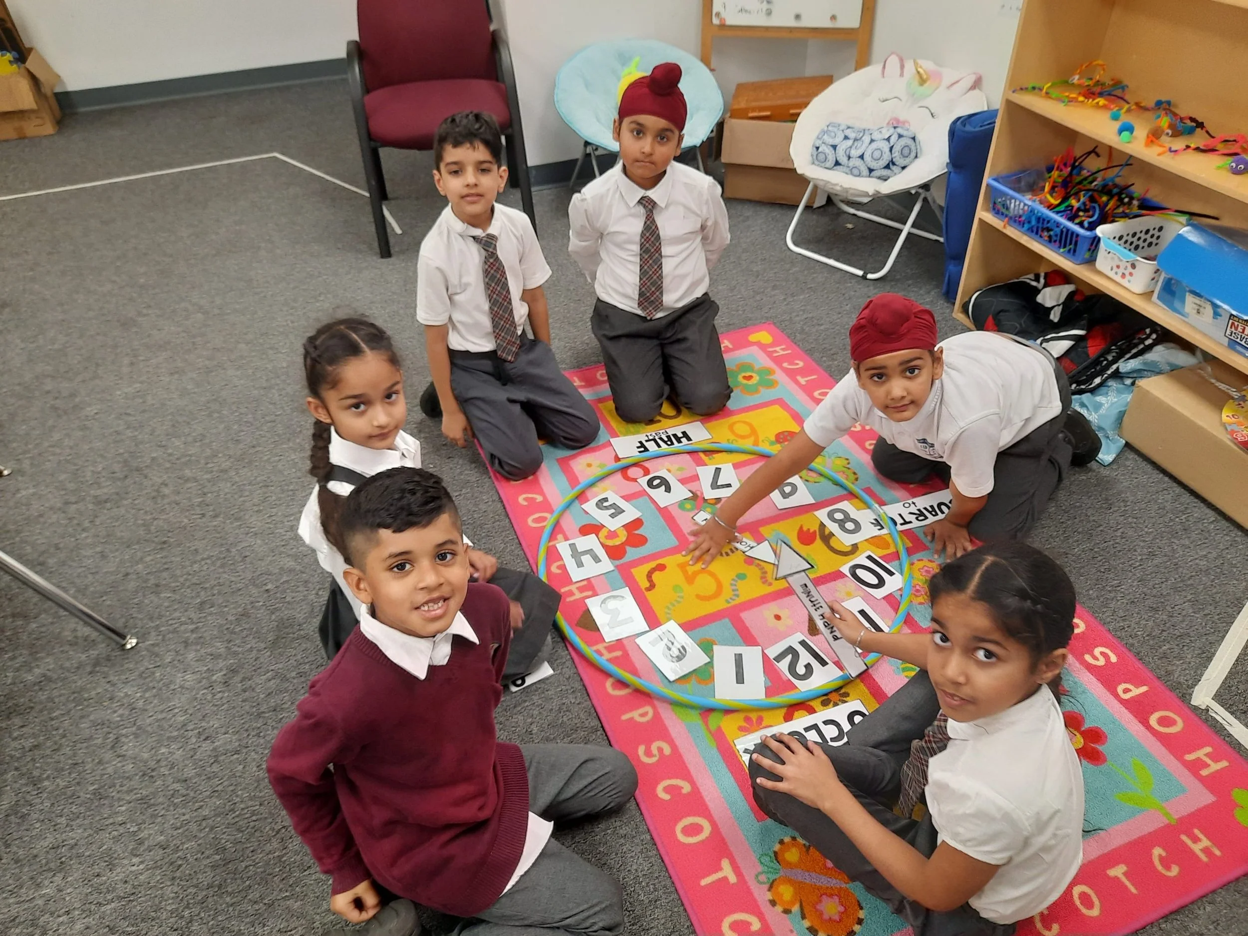 G.A.D. students playing
