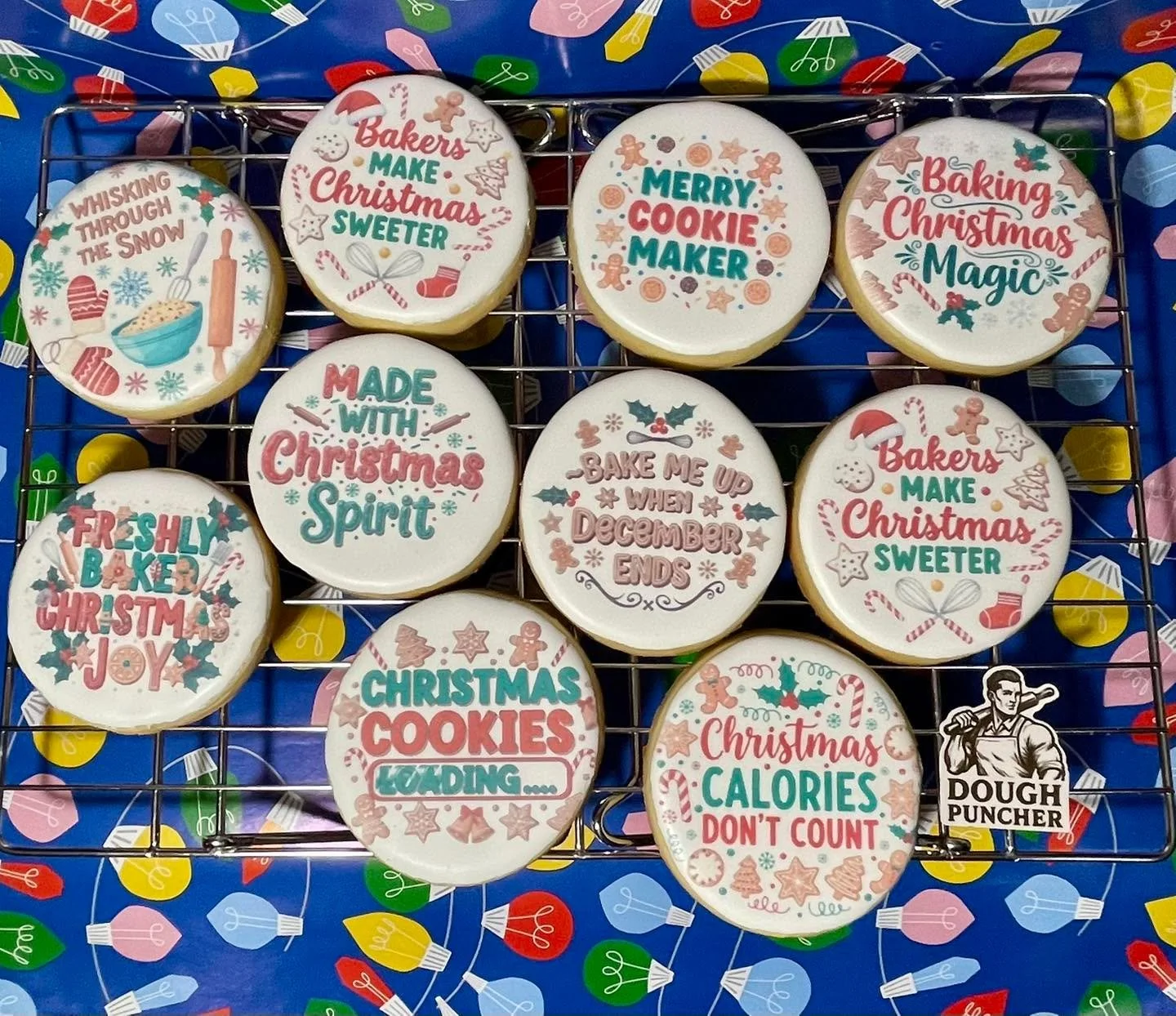 Holiday cookie fun is in full swing! 🎄🎅❄️☃️So happy with how they turned out! (Images from Etsy 😌)#surpriseaz#cottagebaker#customsugarcookies#localpickupavailable🚗#royalicing#christmascookies#homemade