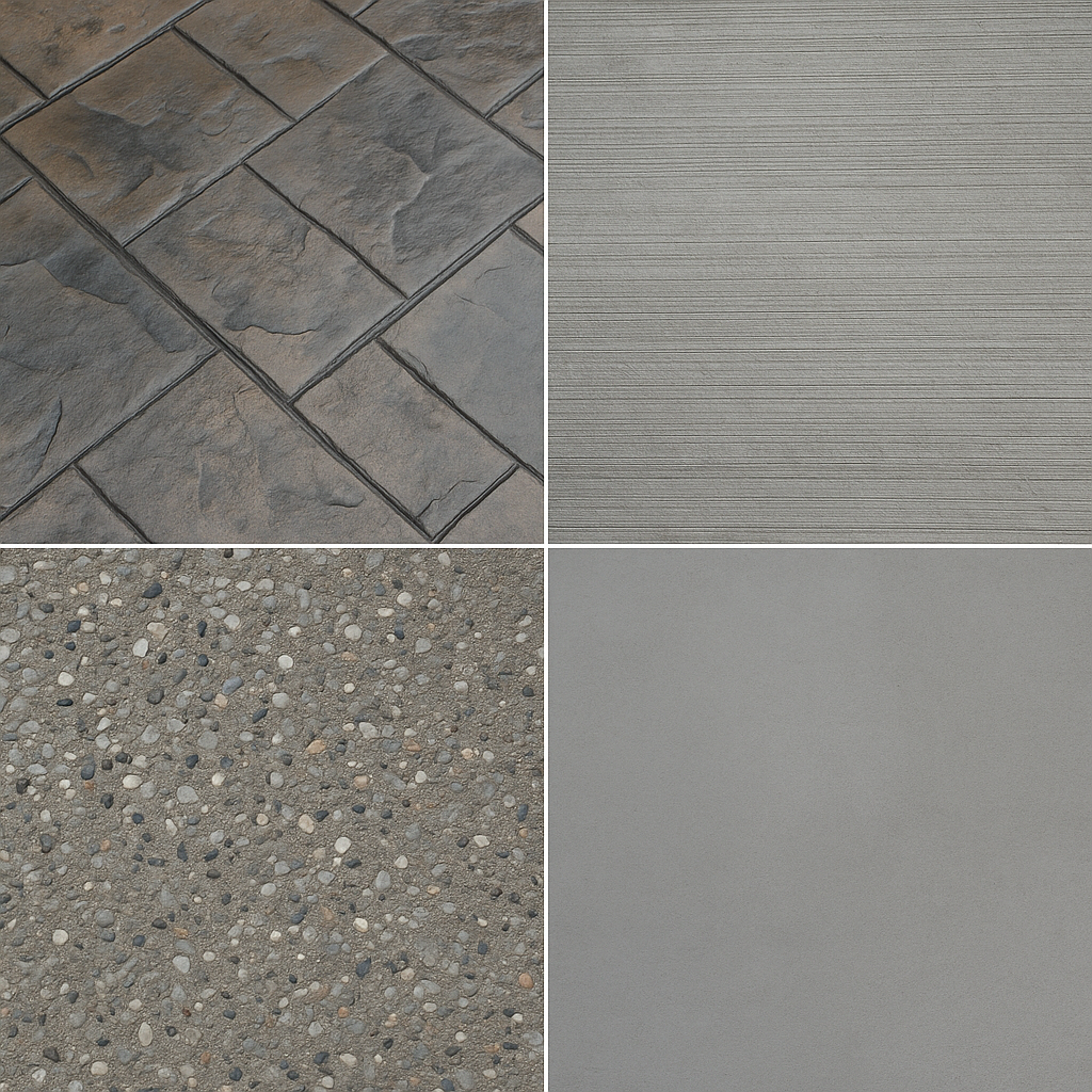 Popular Concrete Finishes for Patios, Walkways & Outdoor Living Spaces in San Diego