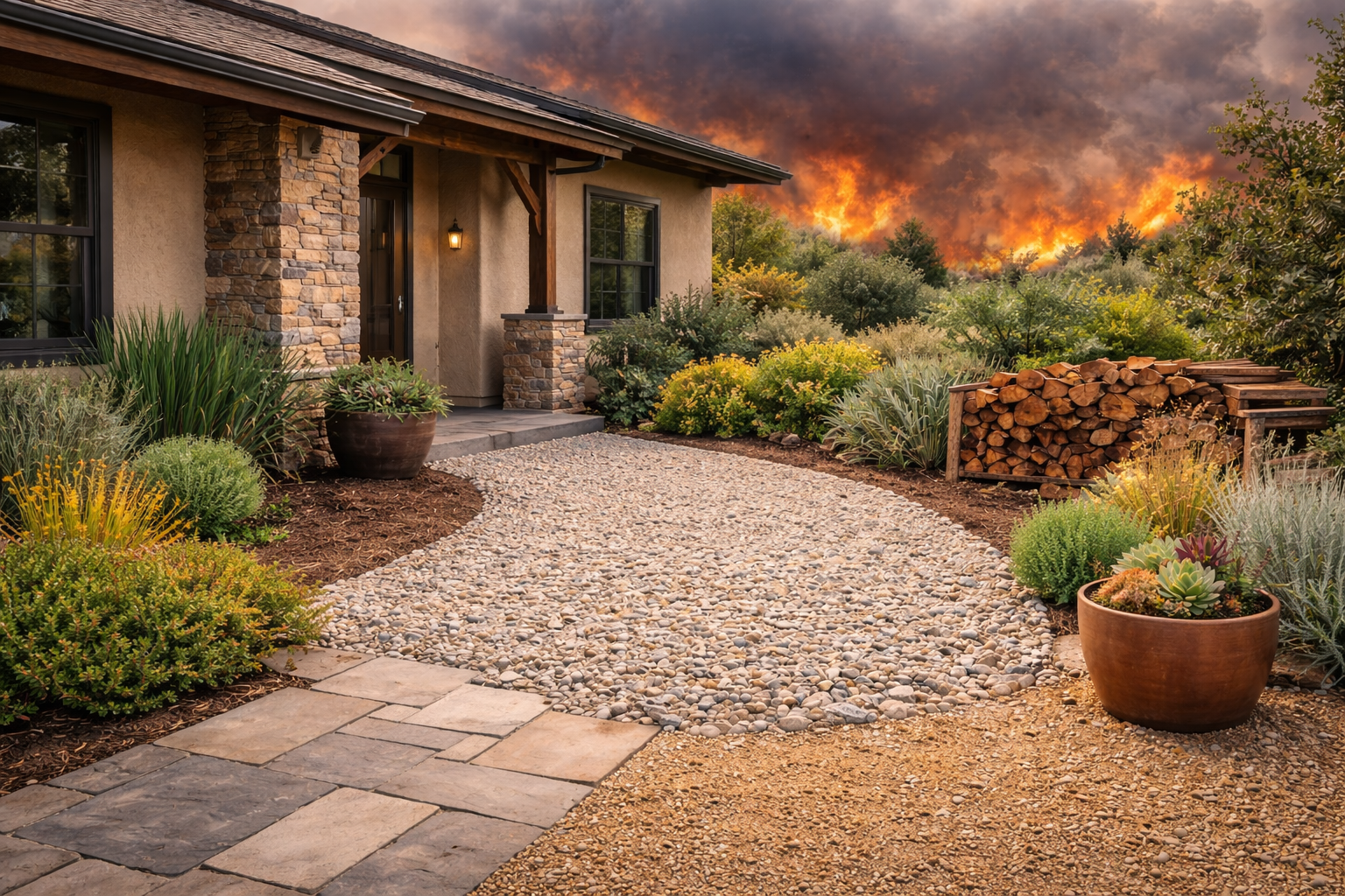Zone 0 Fire Safety &amp; Fire-Wise Landscaping in San Diego County