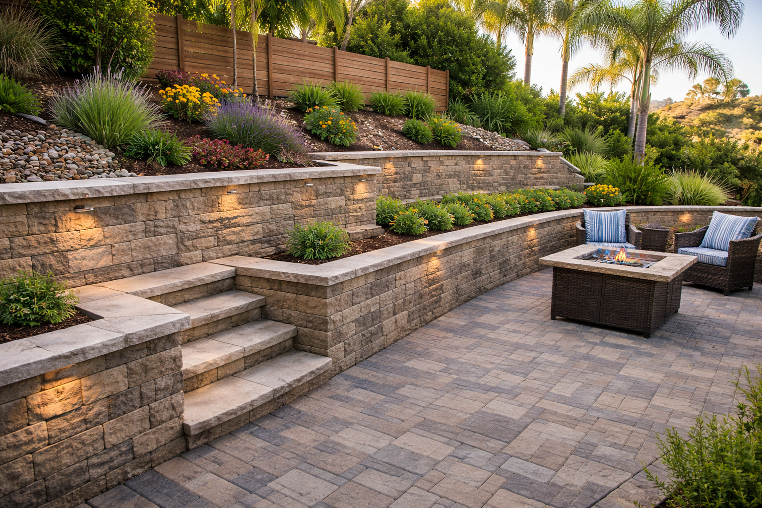 Key Components of Building a Retaining Wall Correctly in San Diego County