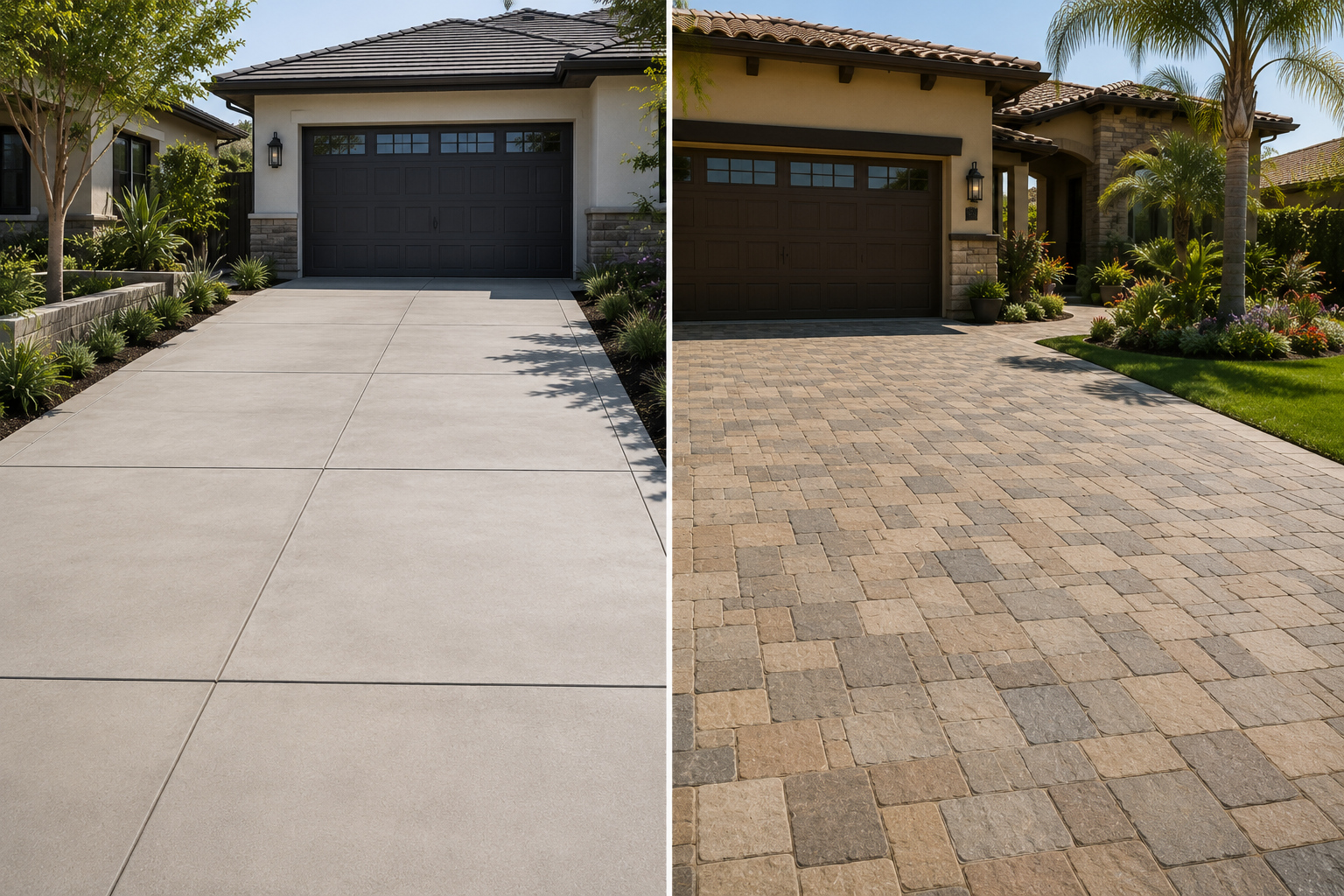 Concrete vs. Pavers: Which Is the Better Choice for Your Hardscape Project?